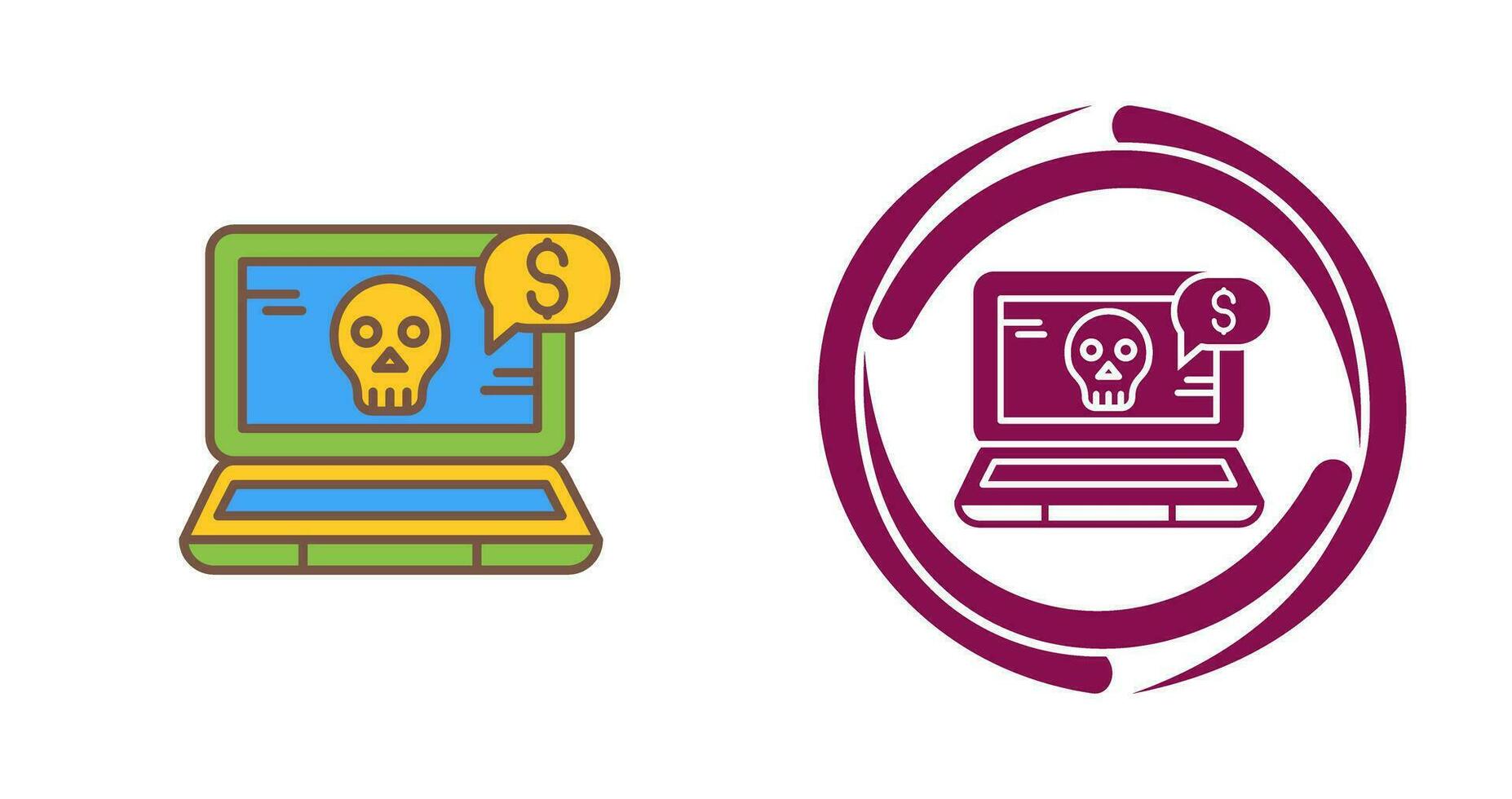 Online Fraud Vector Icon