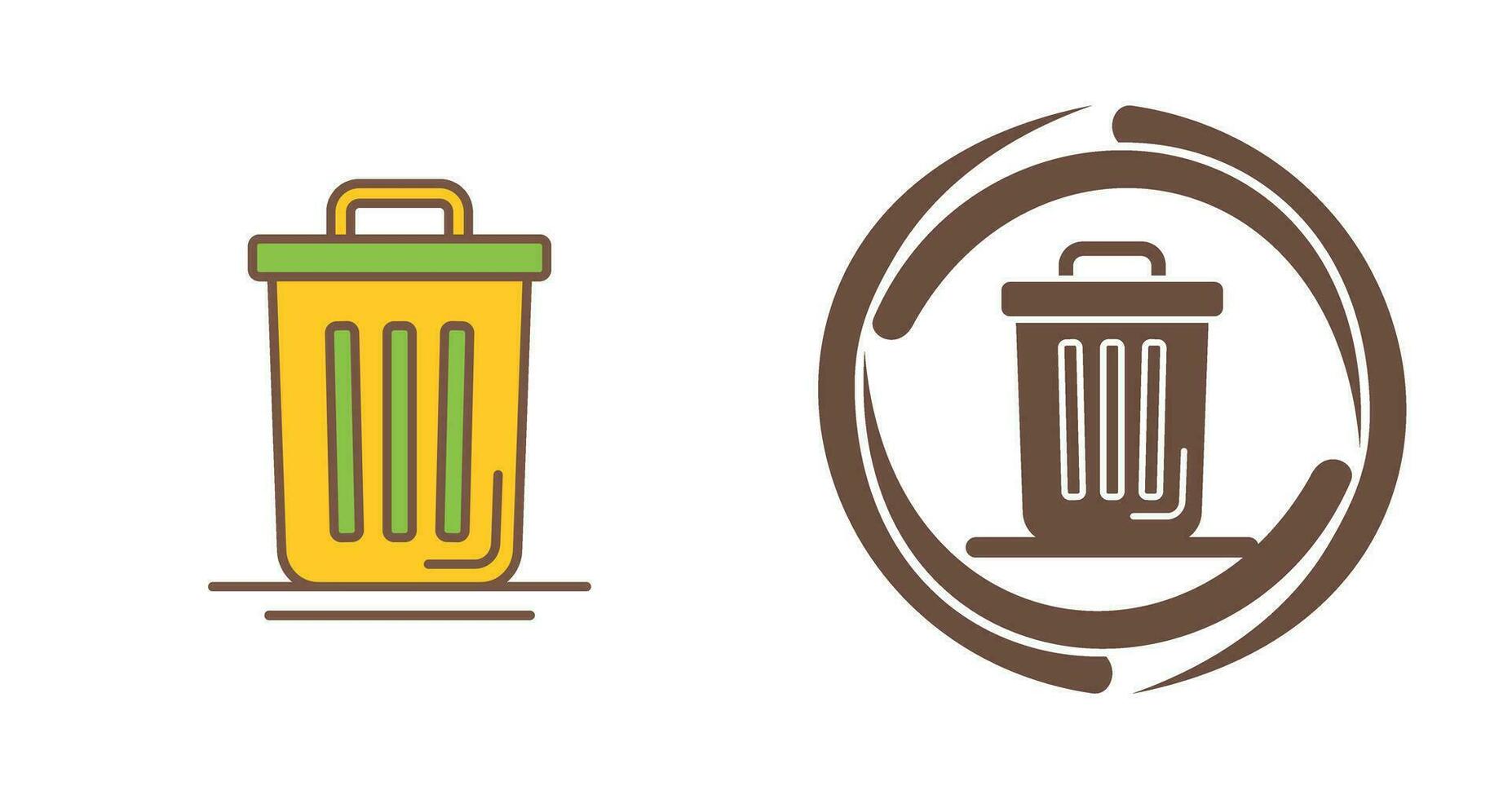 Trash Can Vector Icon