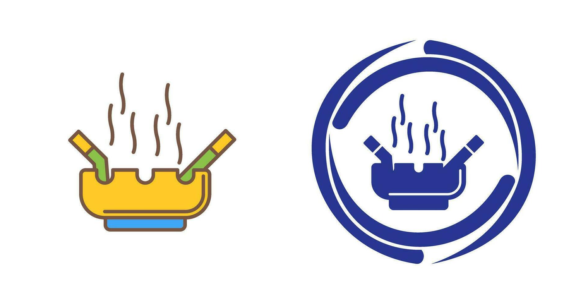 Ashtray Vector Icon