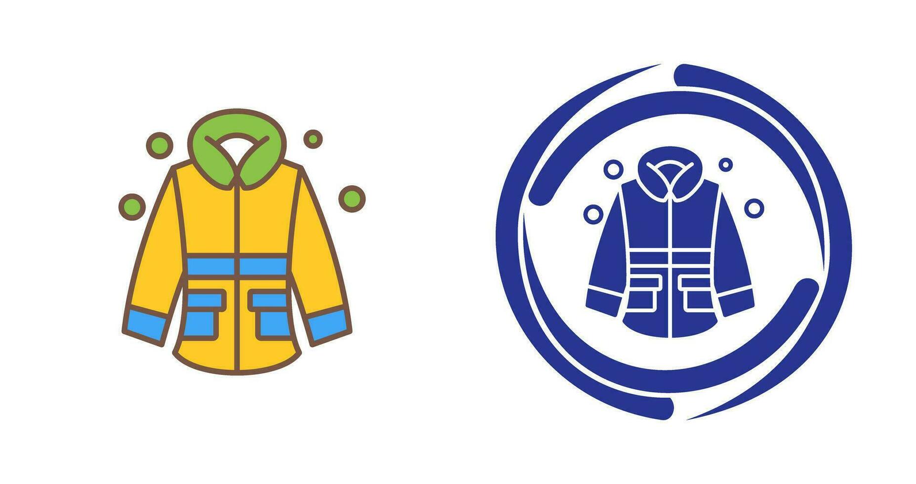 Winter Jacket Vector Icon