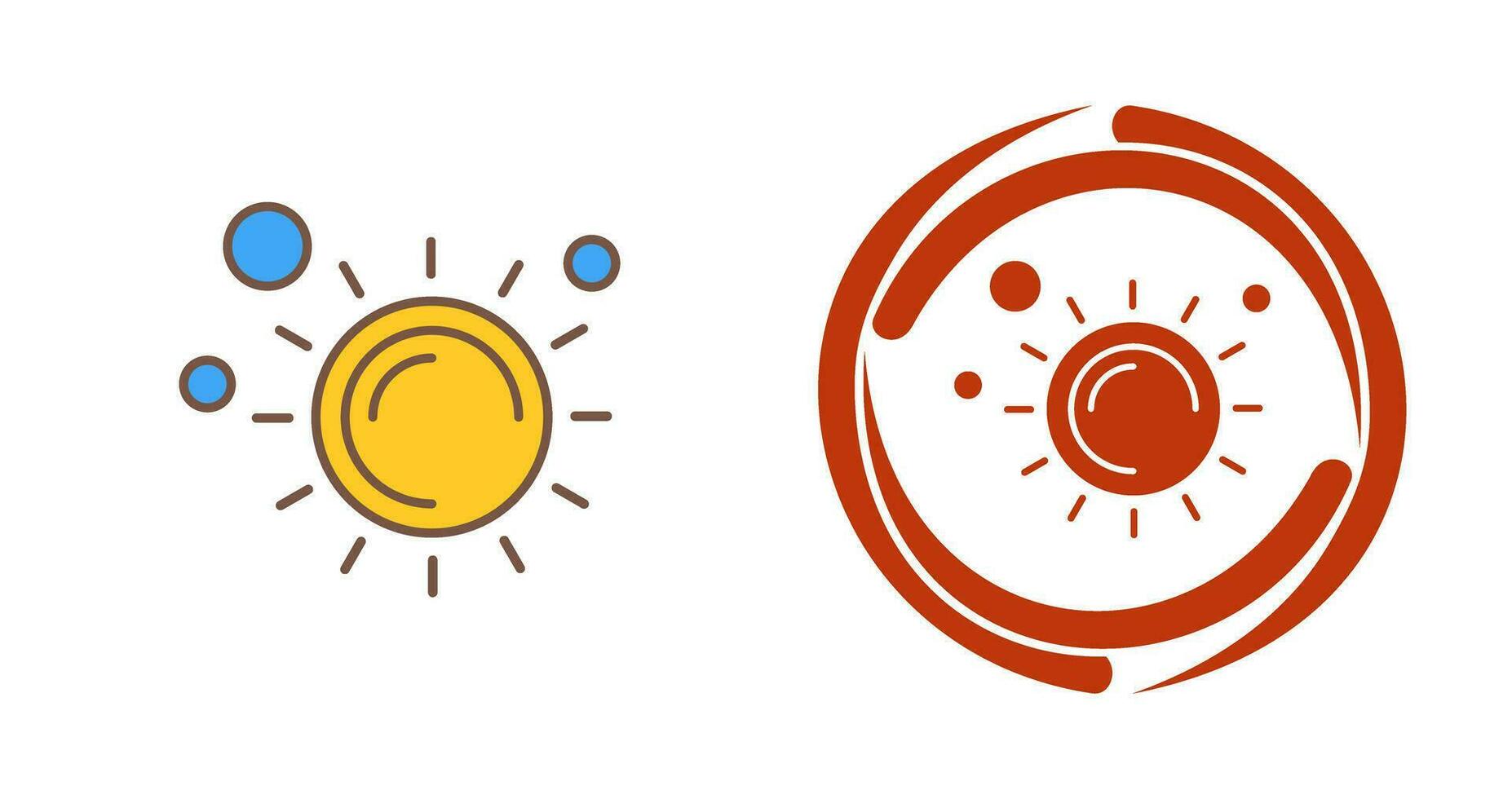 Sun Vector Icon