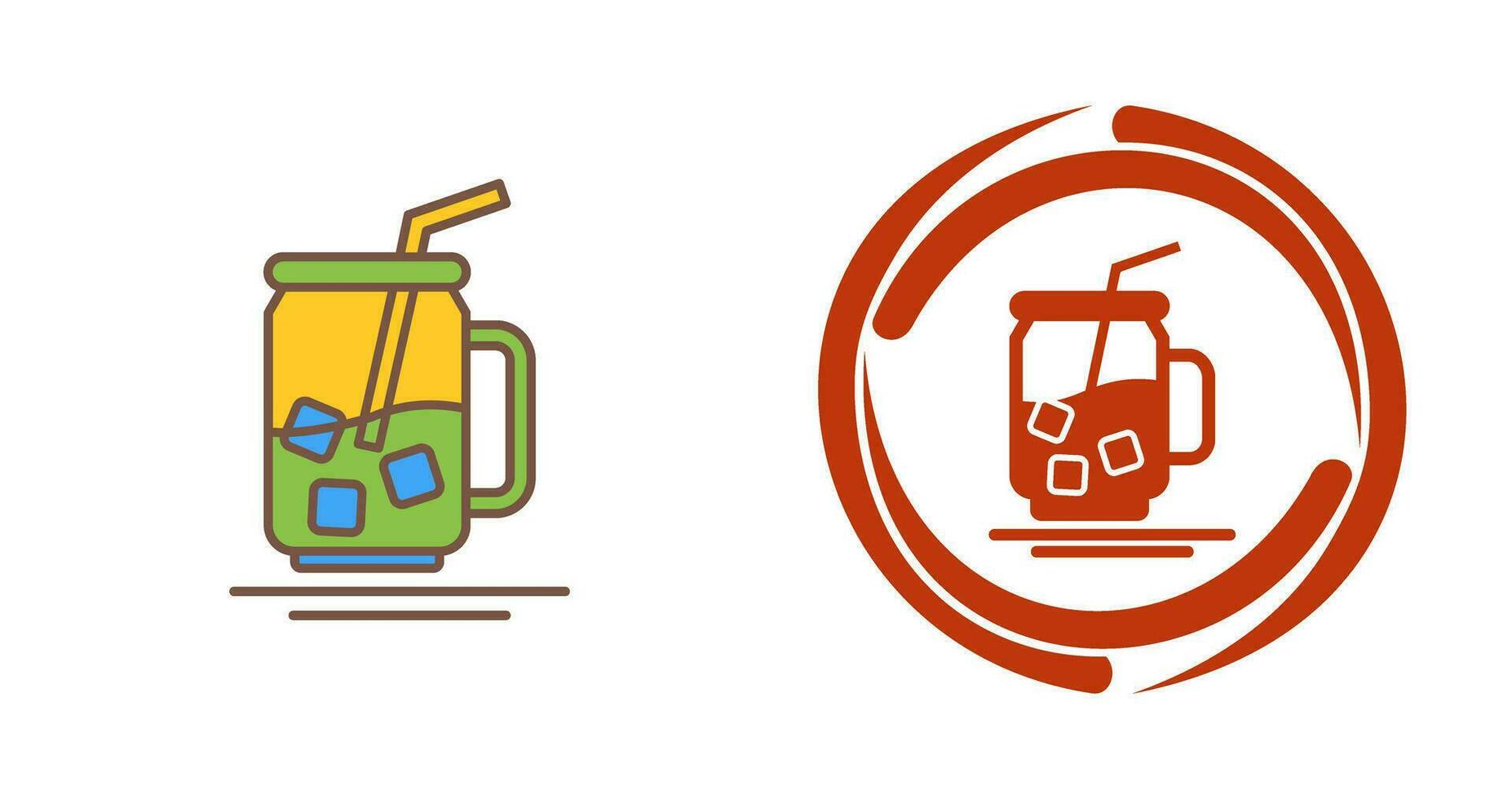 Iced Tea Vector Icon