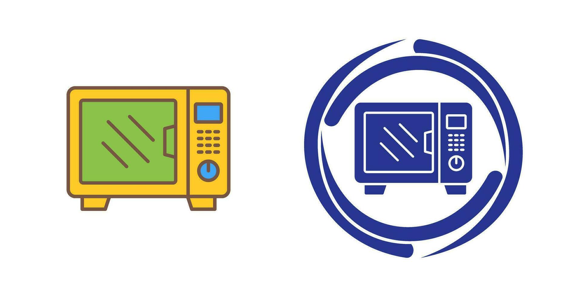 Microwave Vector Icon