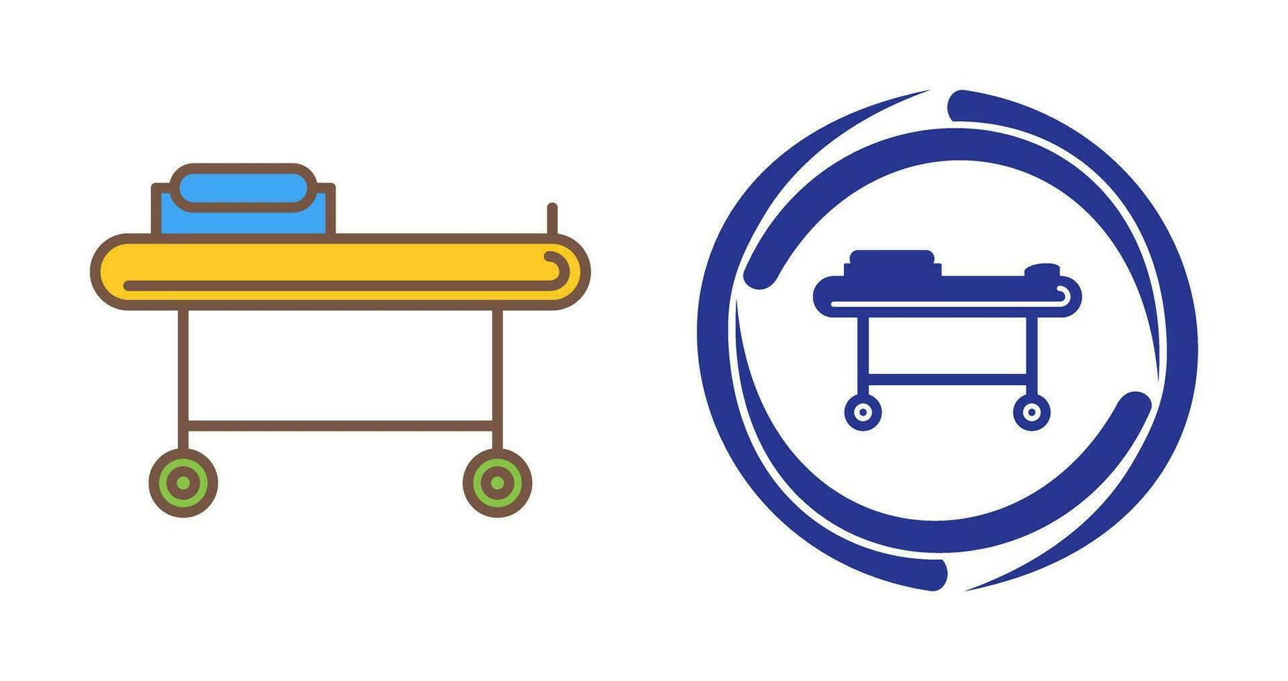 Stretcher Vector Icon