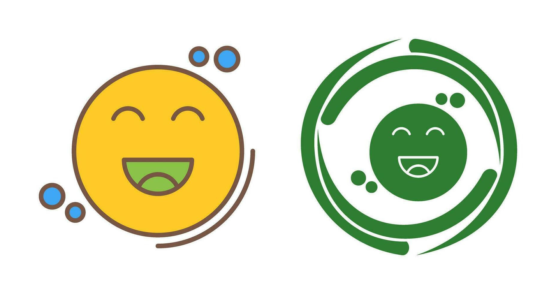 Happiness Vector Icon