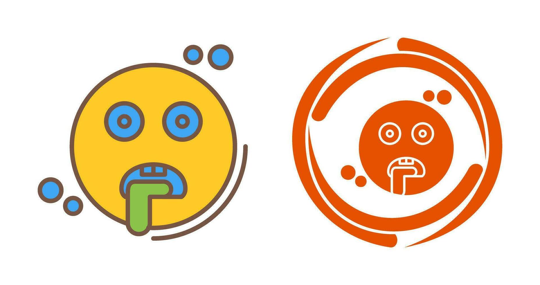 Drooling Vector Icon