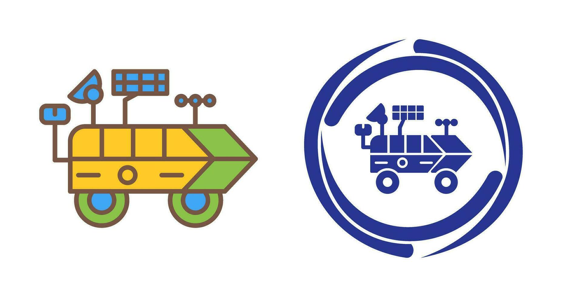 Moon Rover Vector Icon