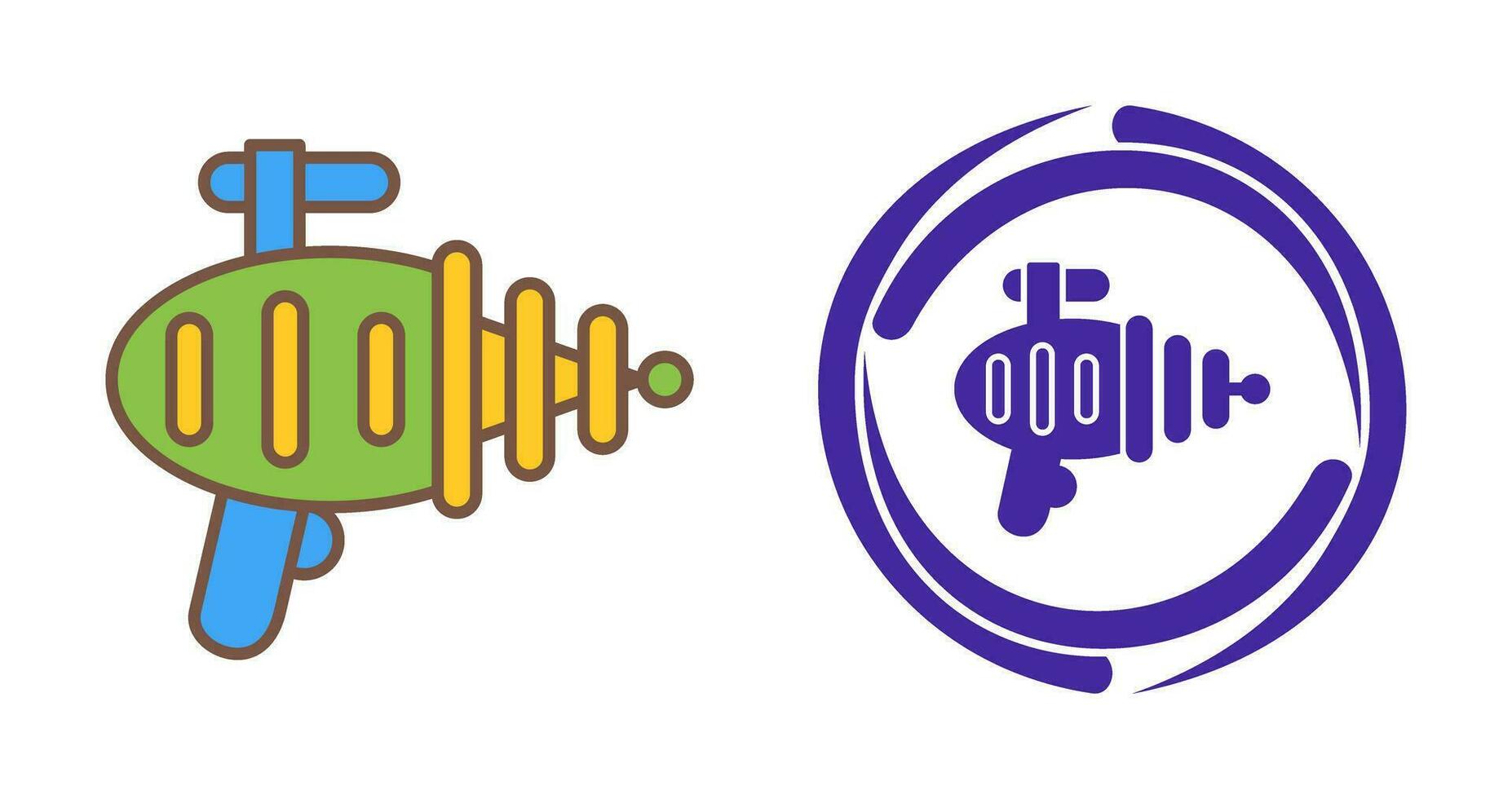 Laser Gun Vector Icon
