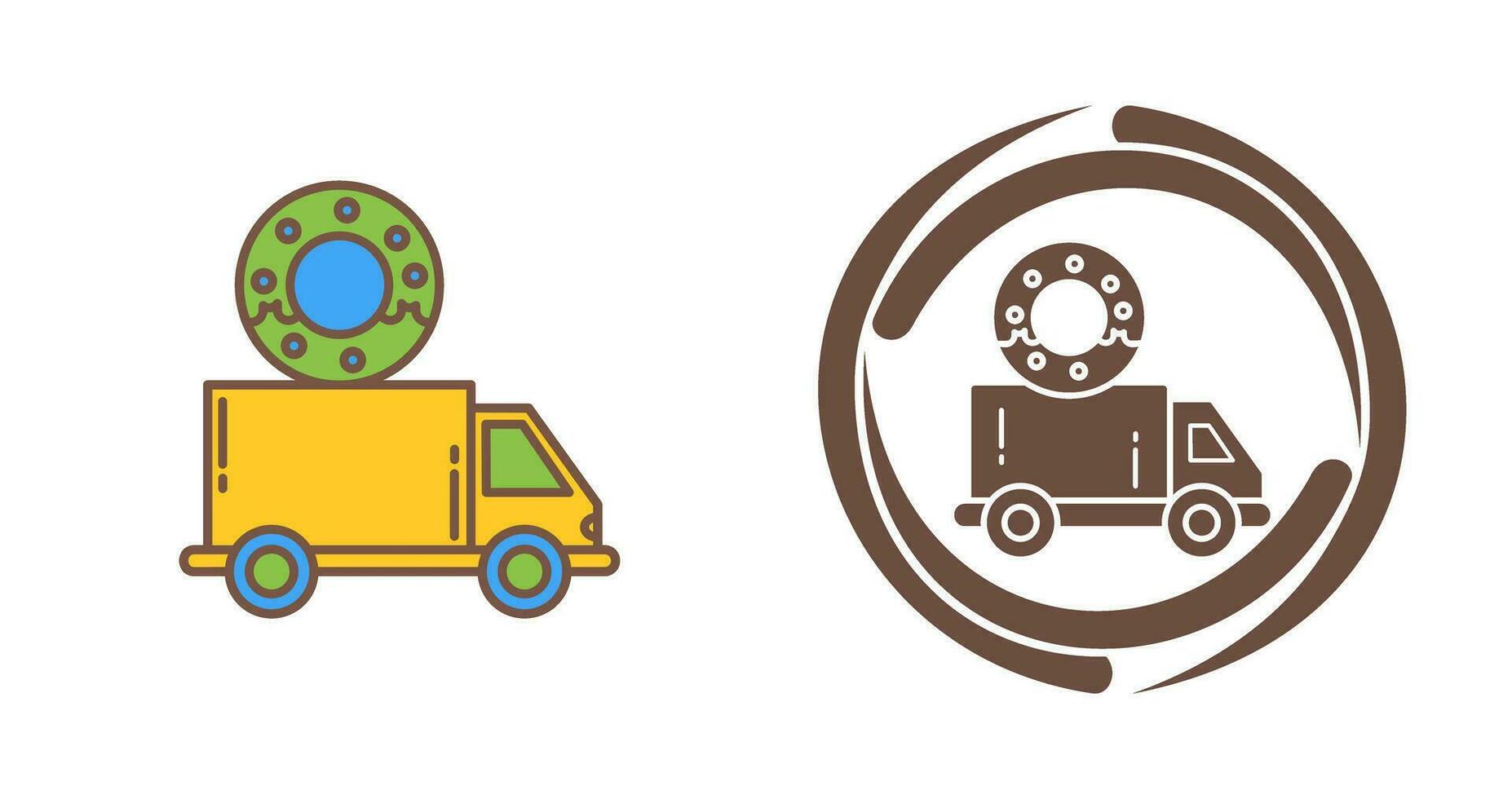 Delivery Truck Vector Icon