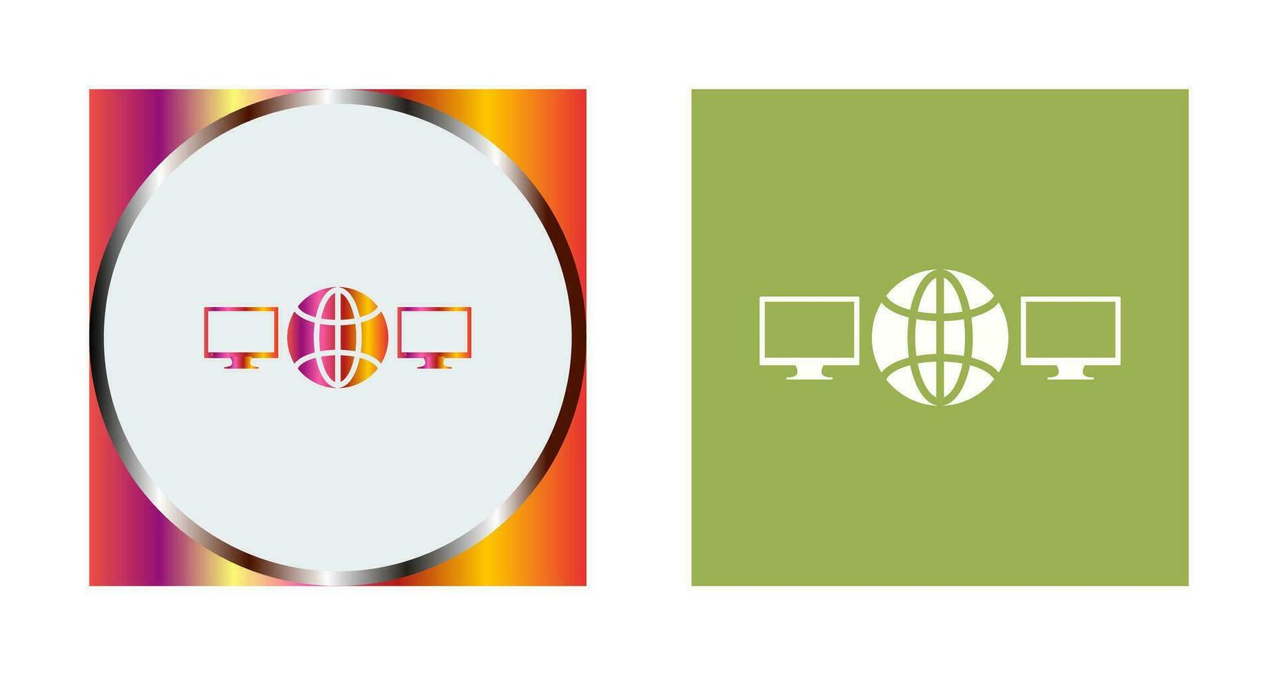 Unique Networks Vector Icon