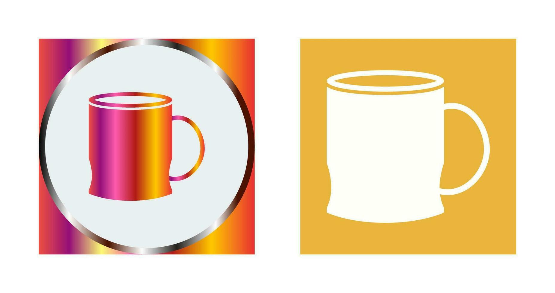 icono de vector de taza de café