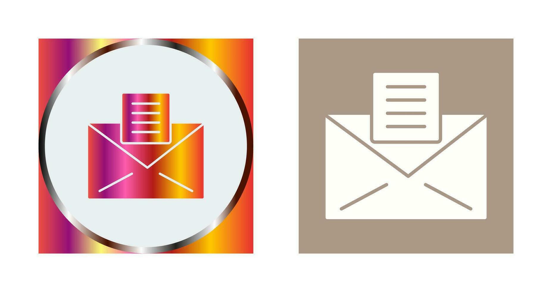 Email Documents Vector Icon