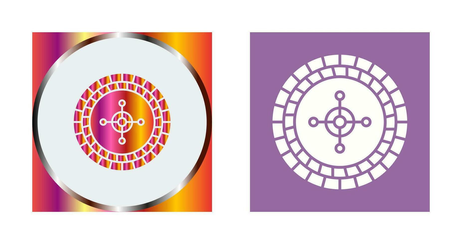 Roulette Vector Icon