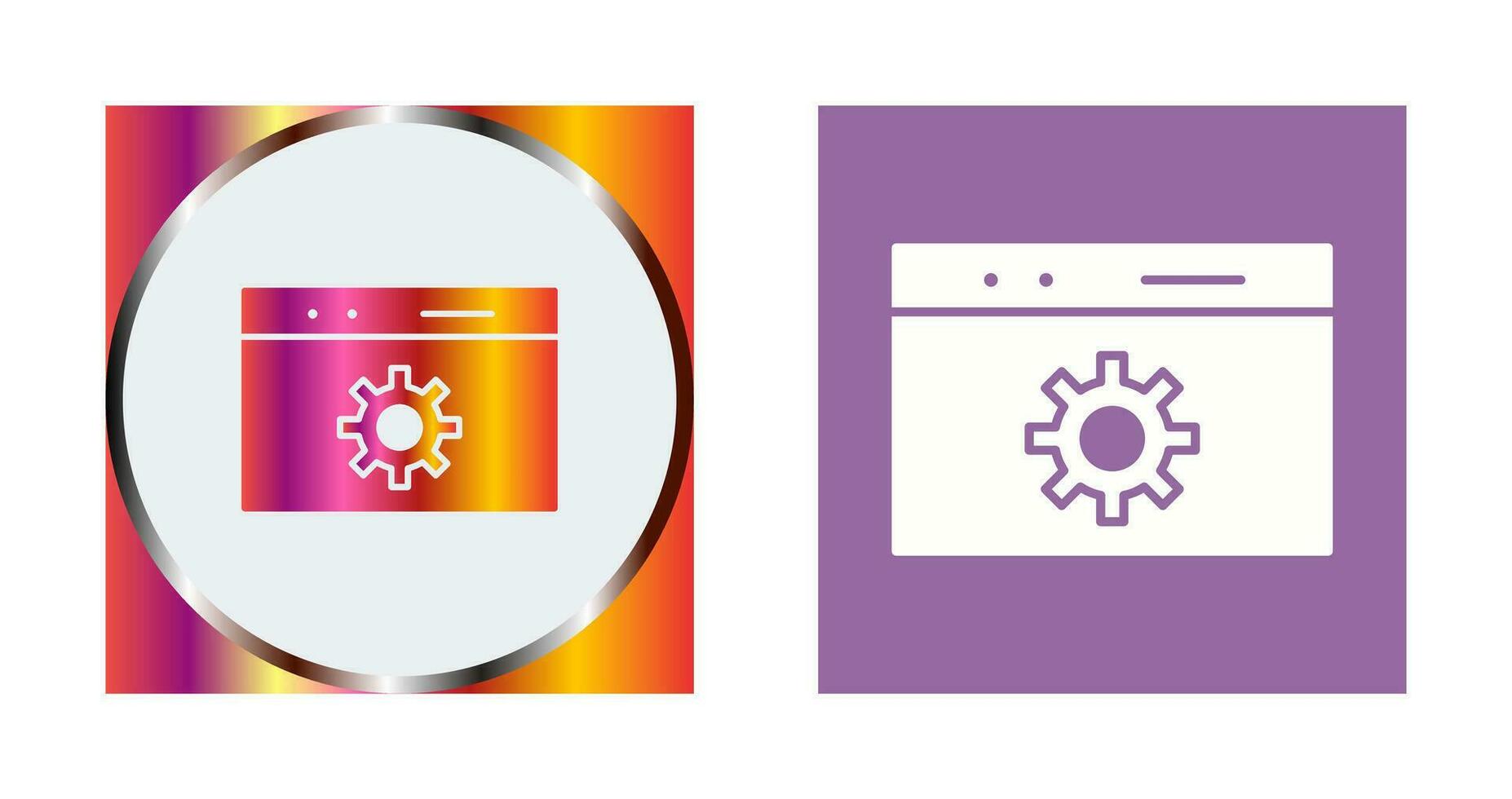 Unique Web Optimization Vector Icon