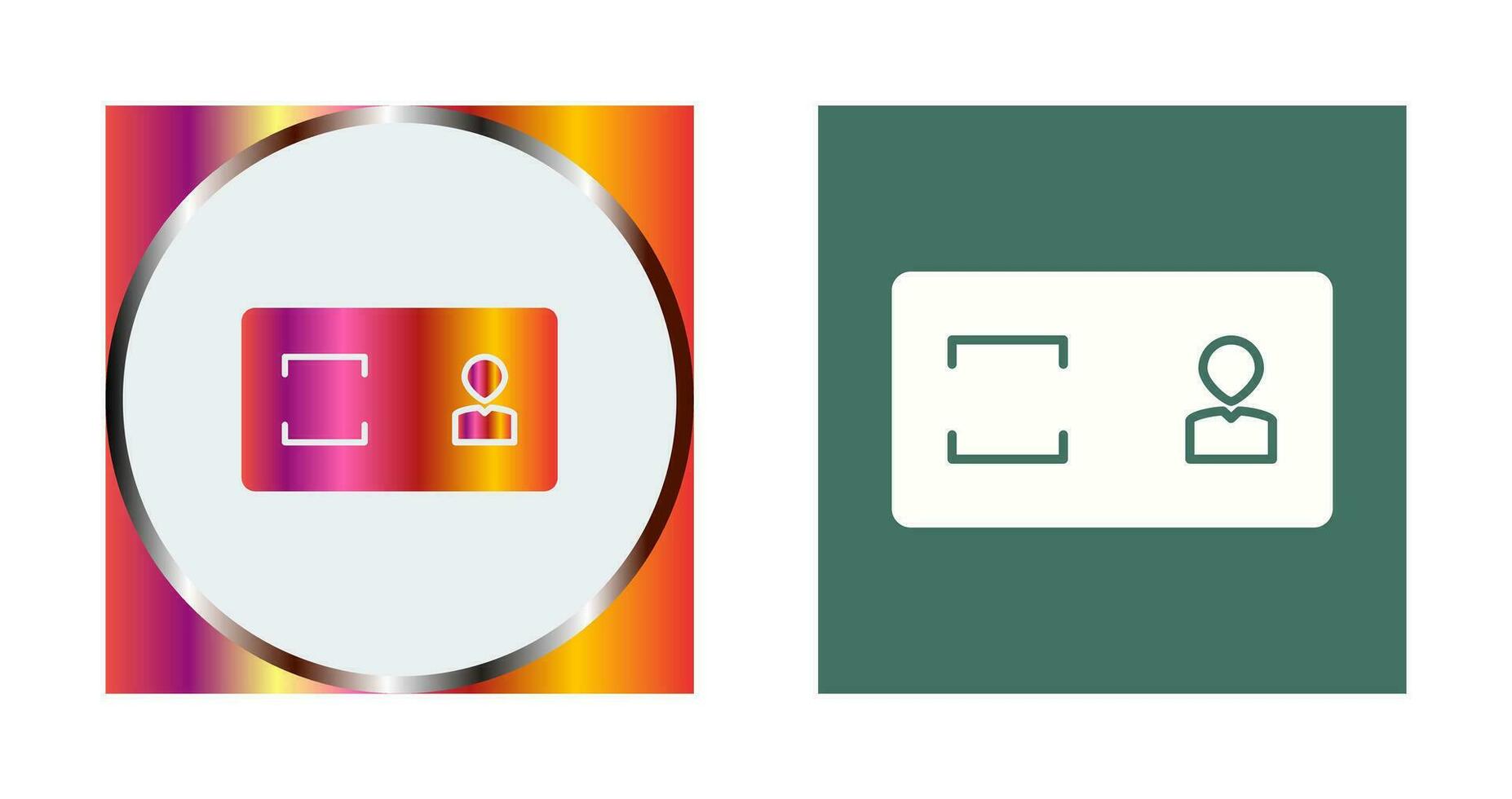 Unique Membership Card Vector Icon