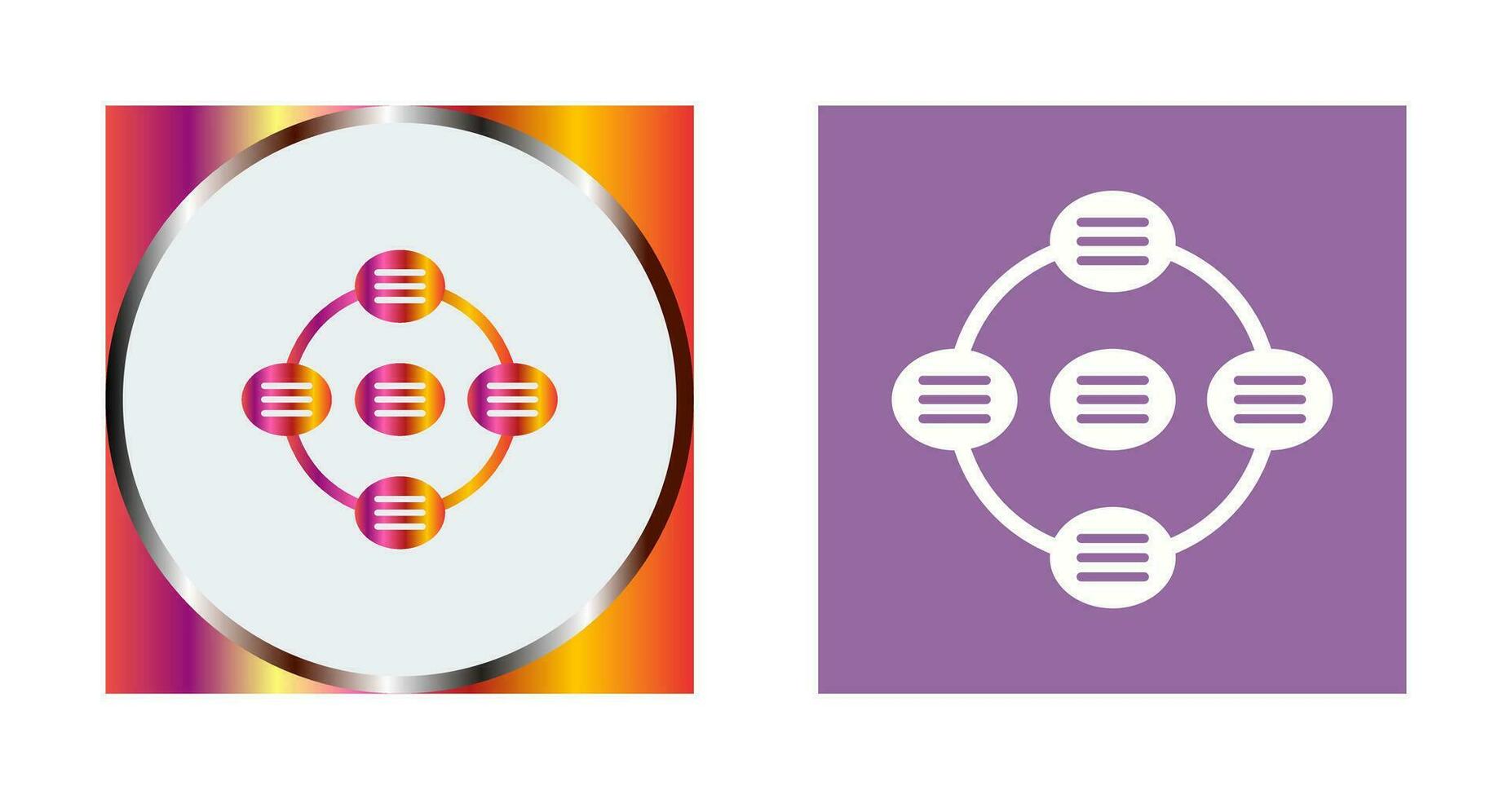 Unique Strategy Connsultation Vector Icon