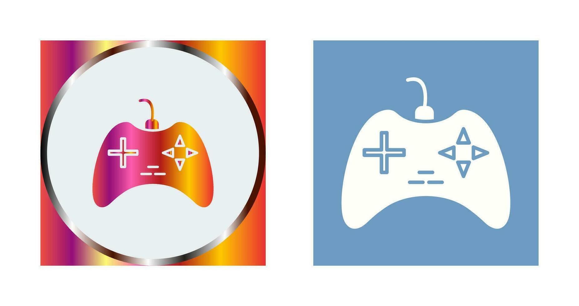 icono de vector de consola de juegos único