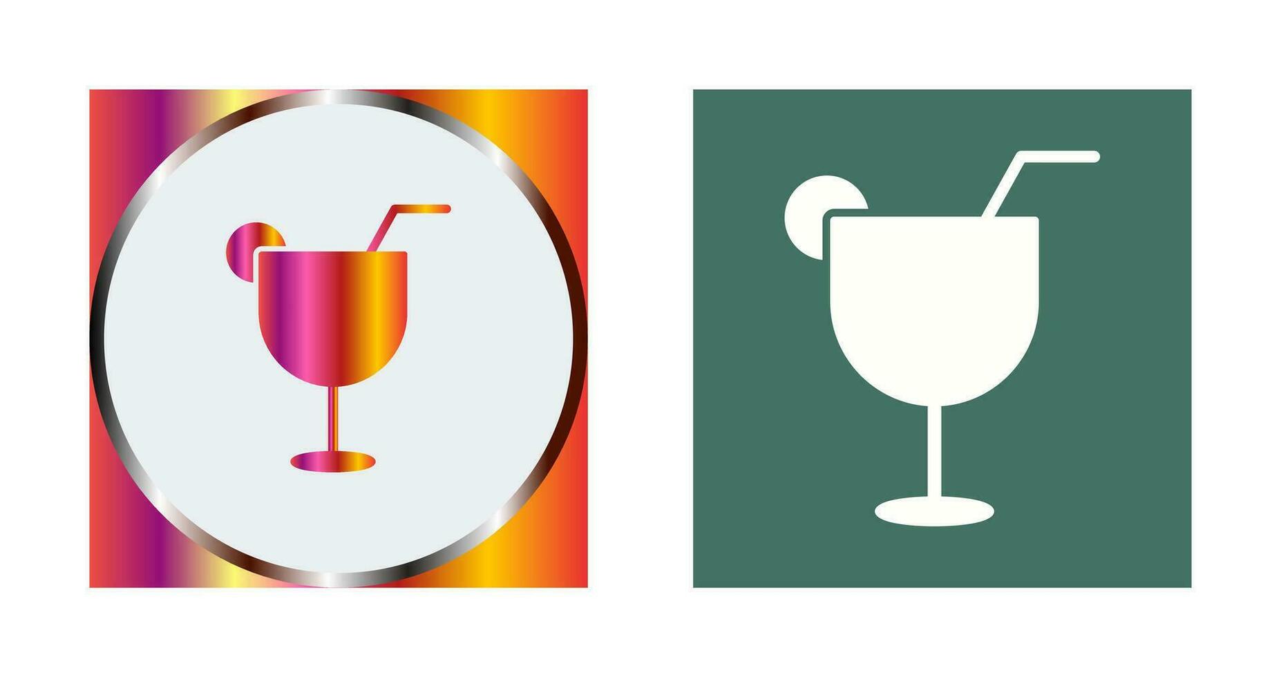 Unique Drinks Vector Icon