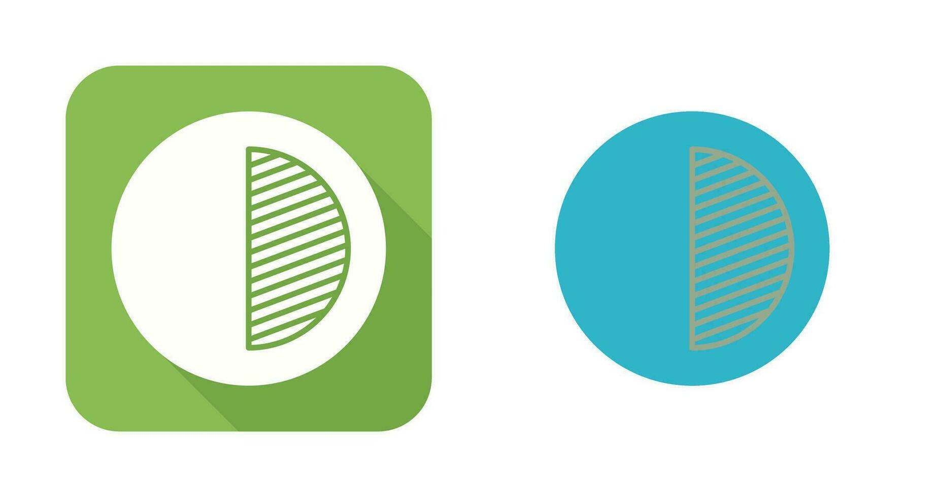 Unique Contrast Vector Icon