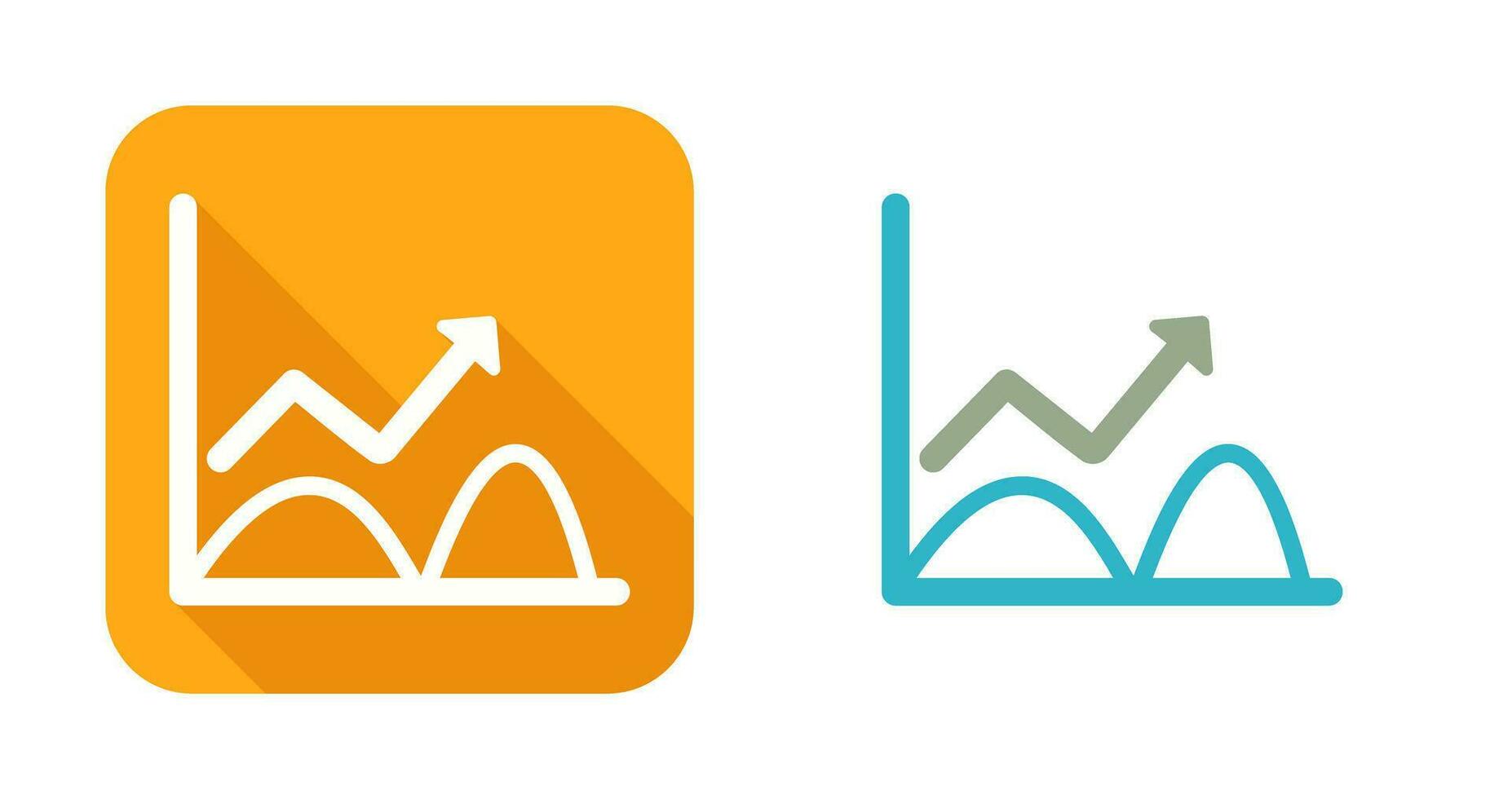 Trend in Graph Vector Icon