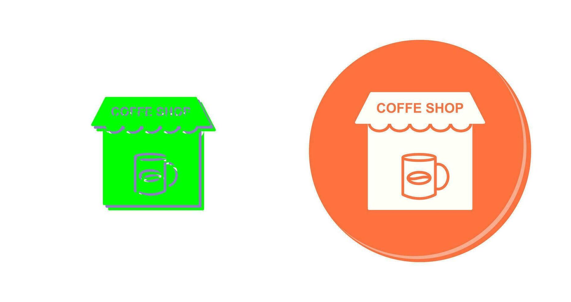 Coffee Shop Vector Icon