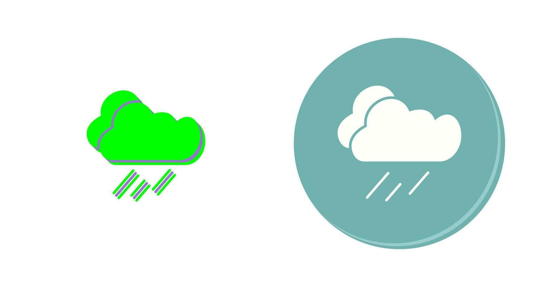 Rain Vector Icon