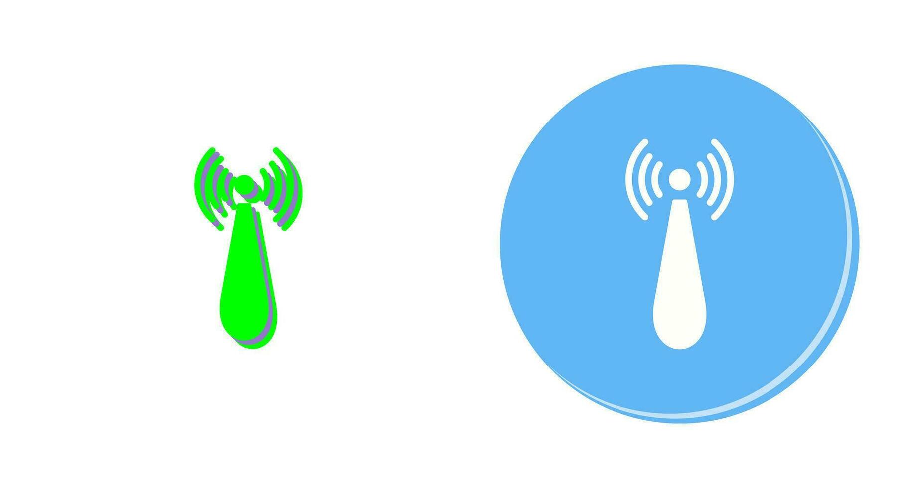 Non Ionizing Radiation Vector Icon