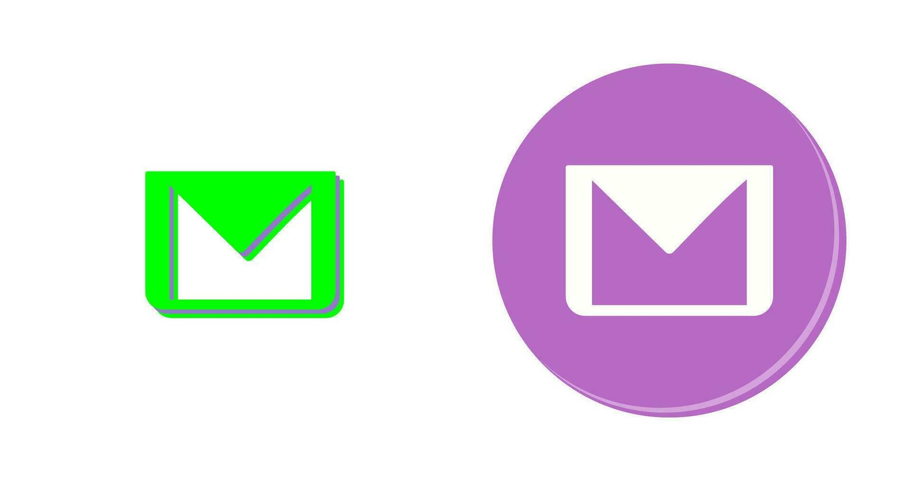 Unique Email Vector Icon