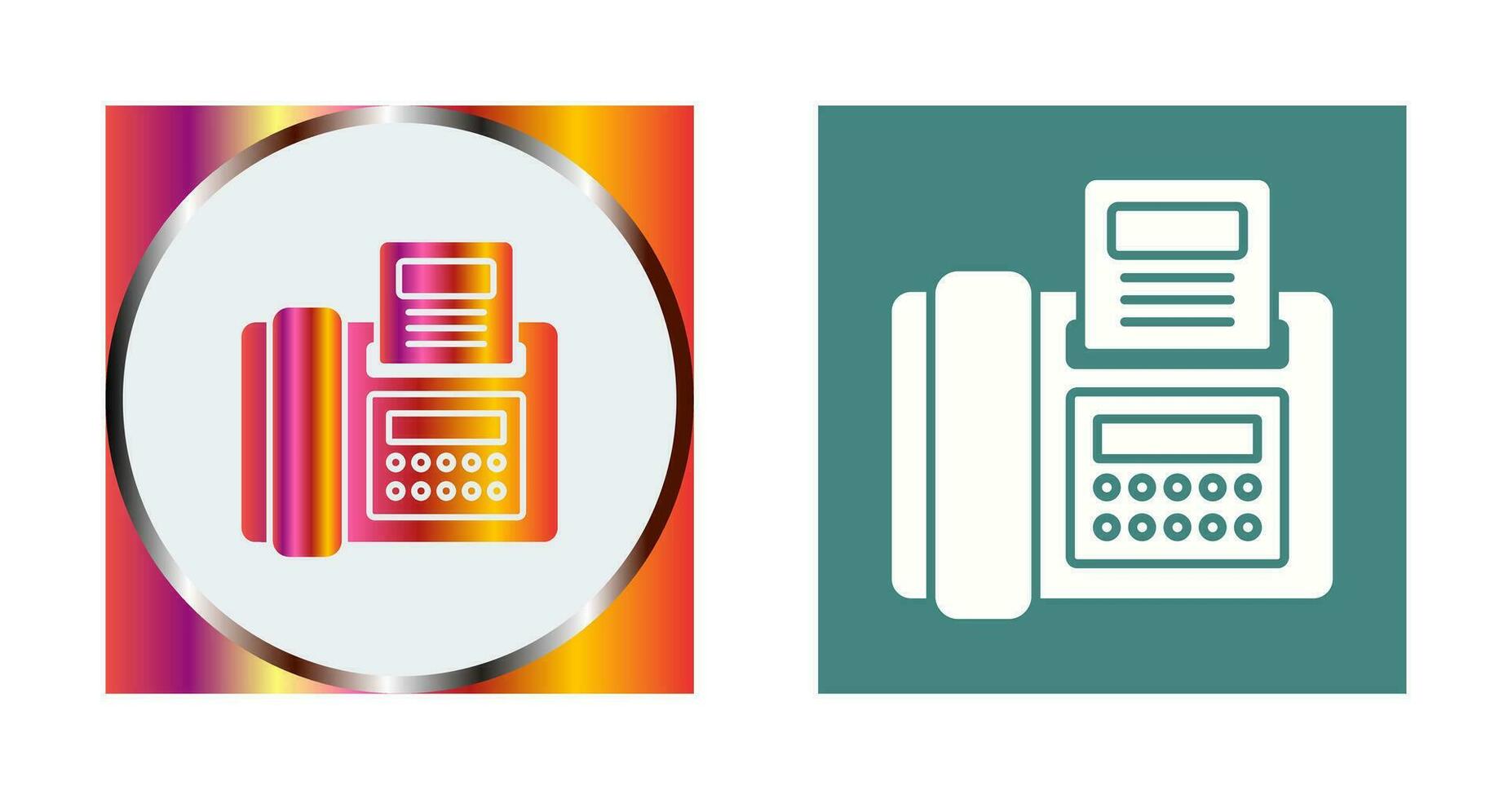 Fax Vector Icon