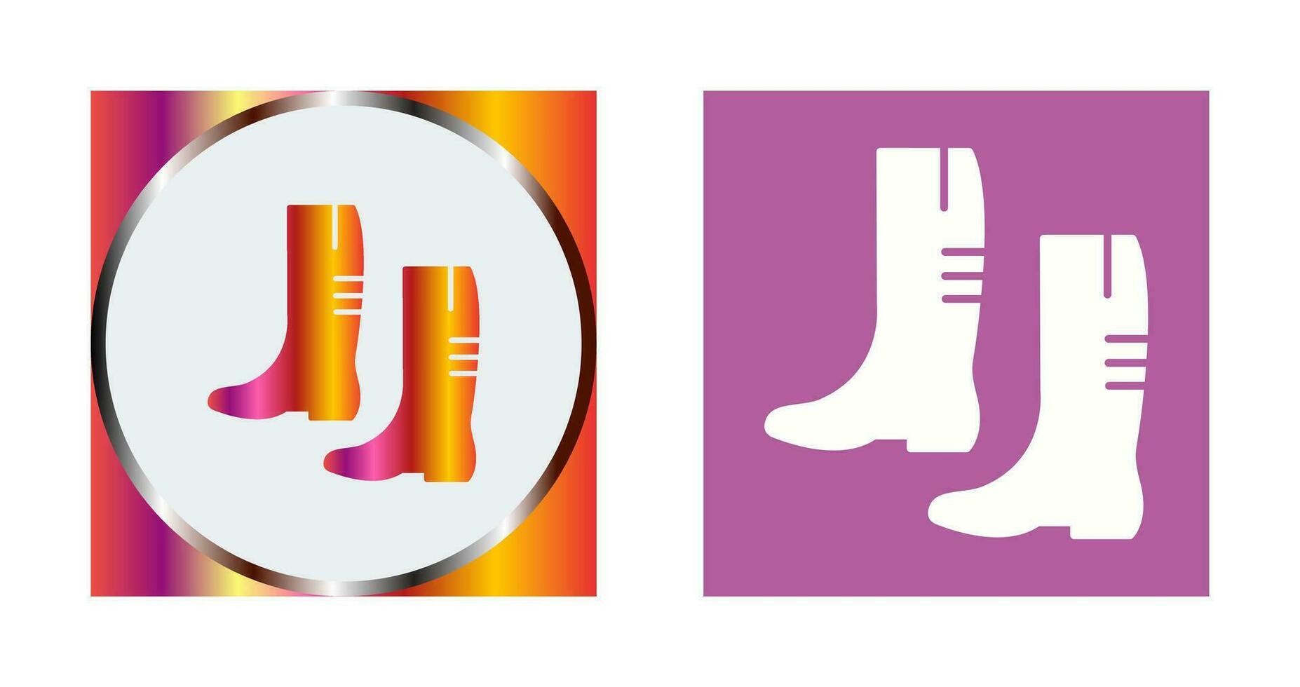 Gardening Boots Vector Icon
