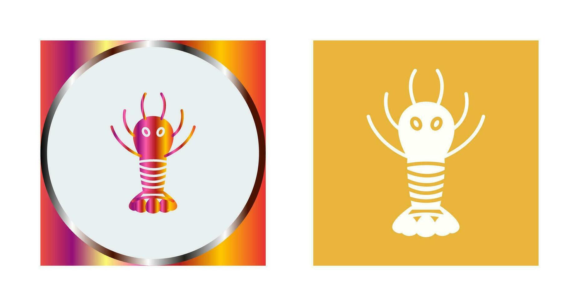 Lobster Vector Icon