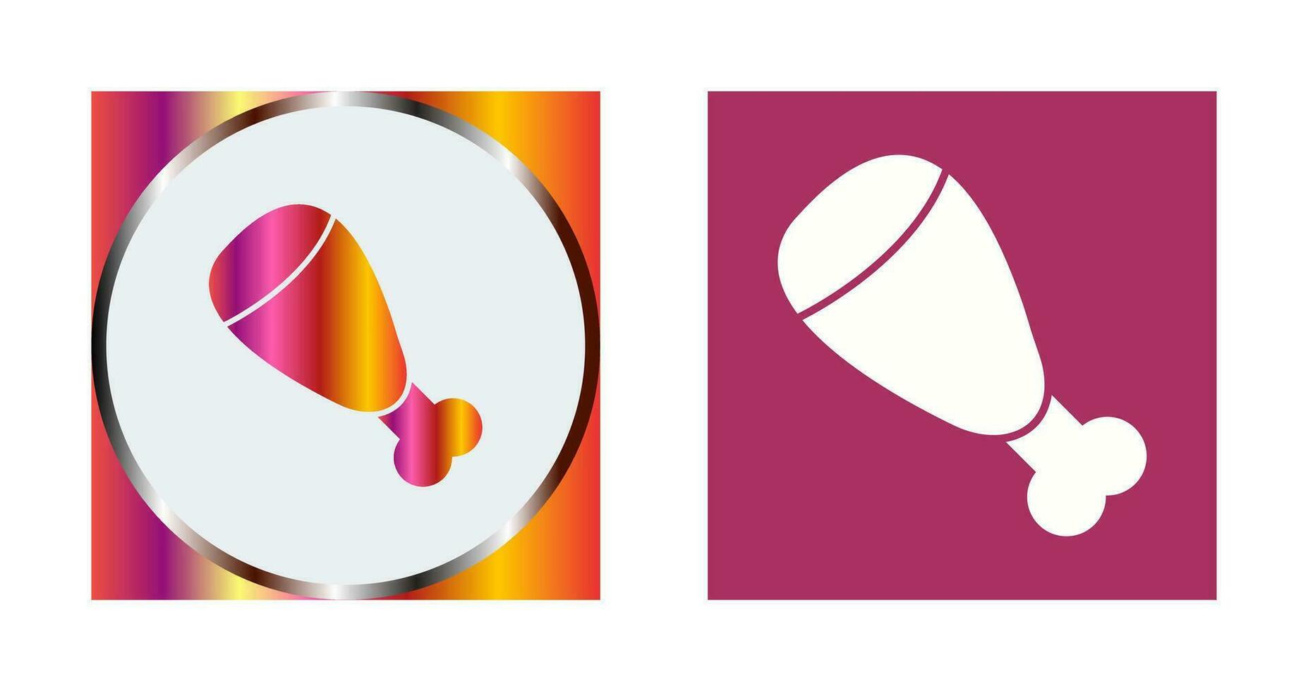 Cooked Ham Vector Icon