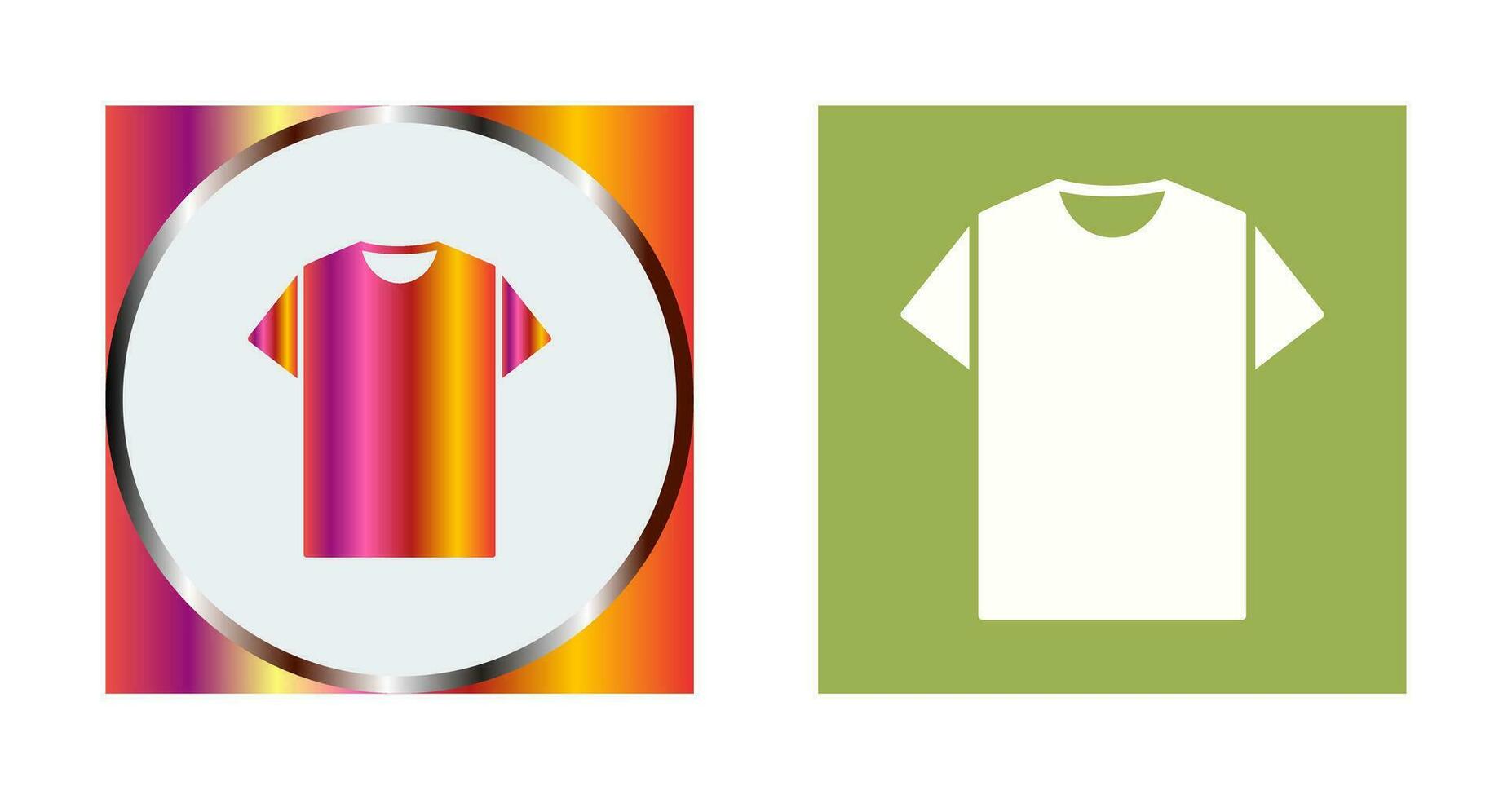 Plain T Shirt Vector Icon