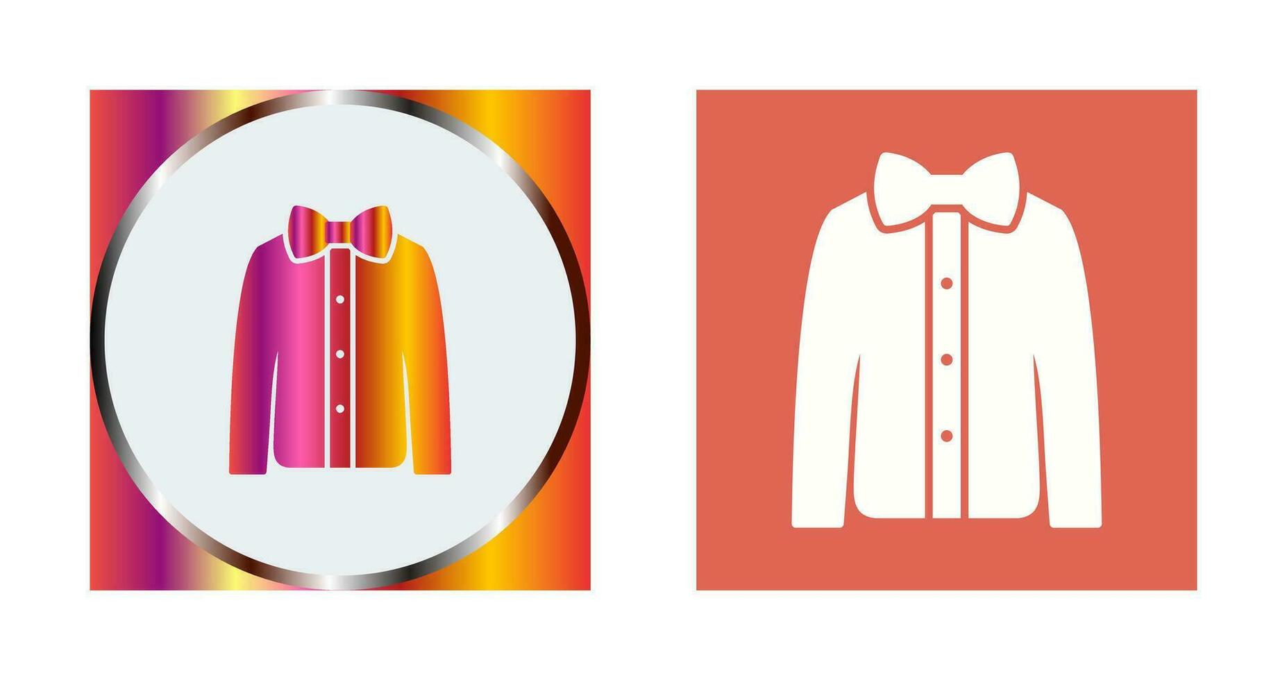 Shirt with Bow Vector Icon
