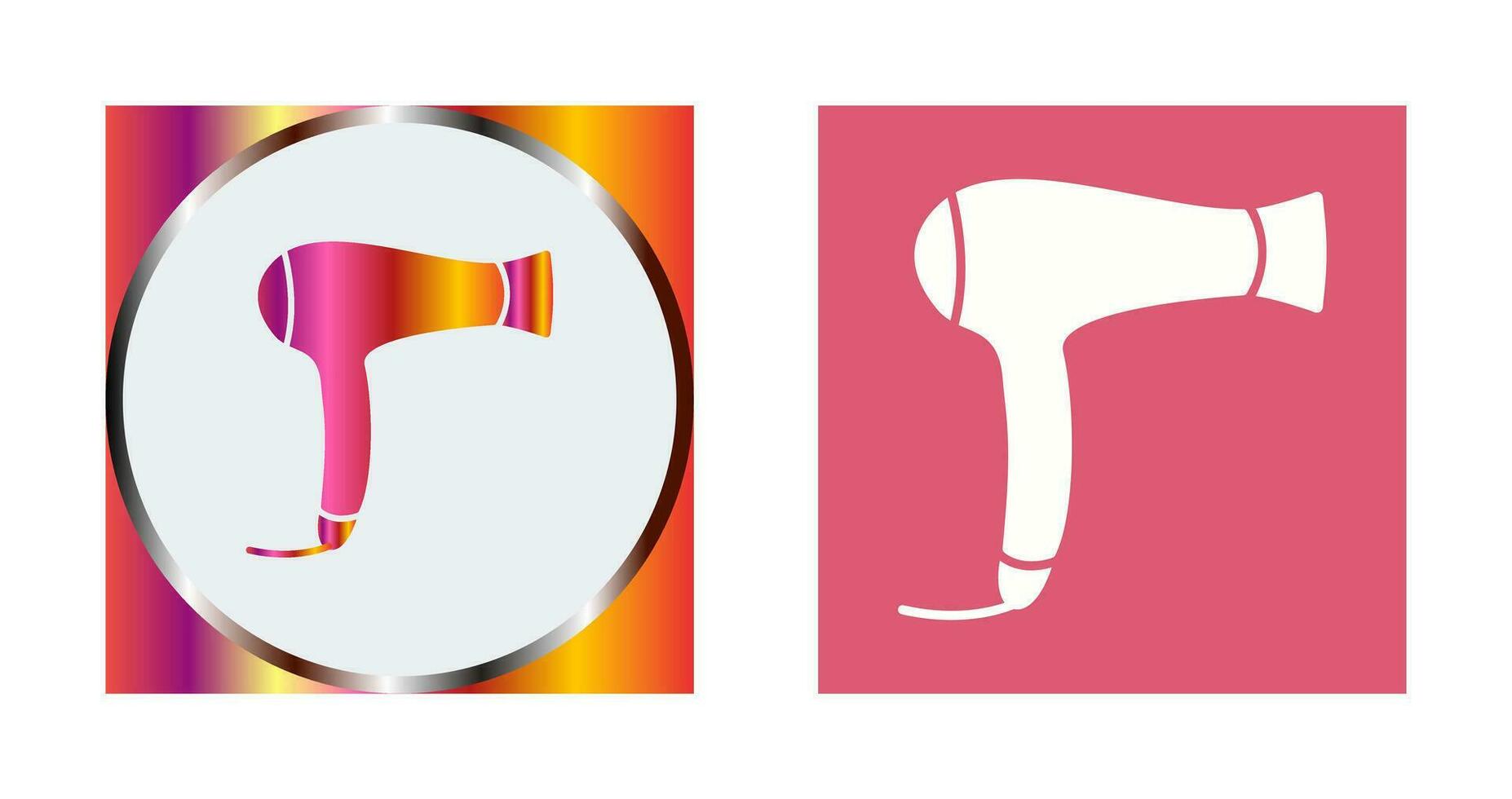Hair Dryer Vector Icon