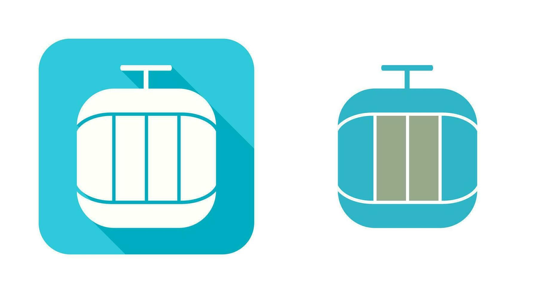 Cable Car Vector Icon