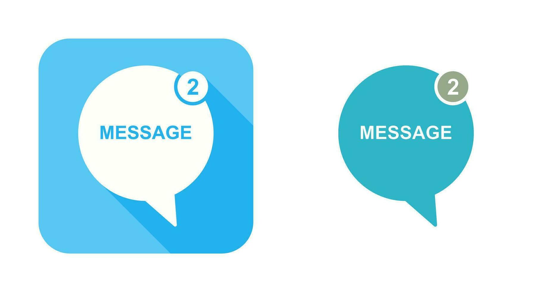 Message Bubbles Vector Icon