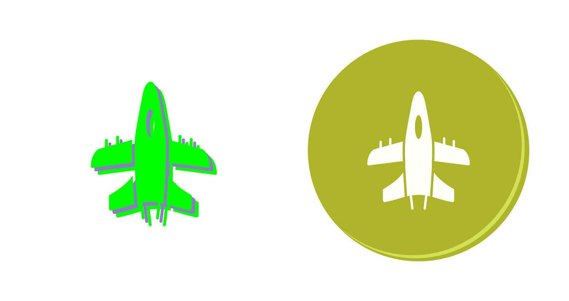 Military Plane Vector Icon