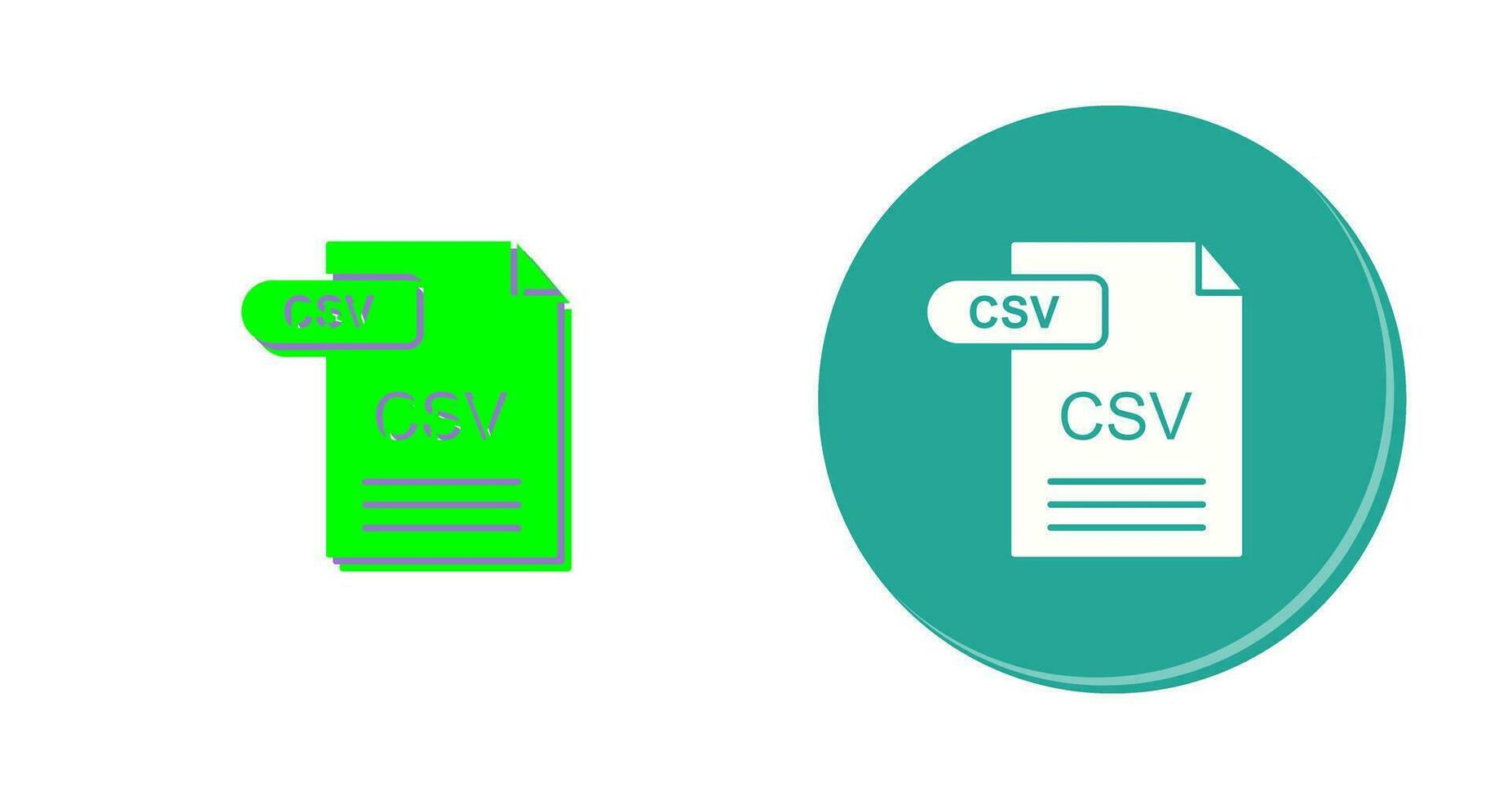 CSV Vector Icon