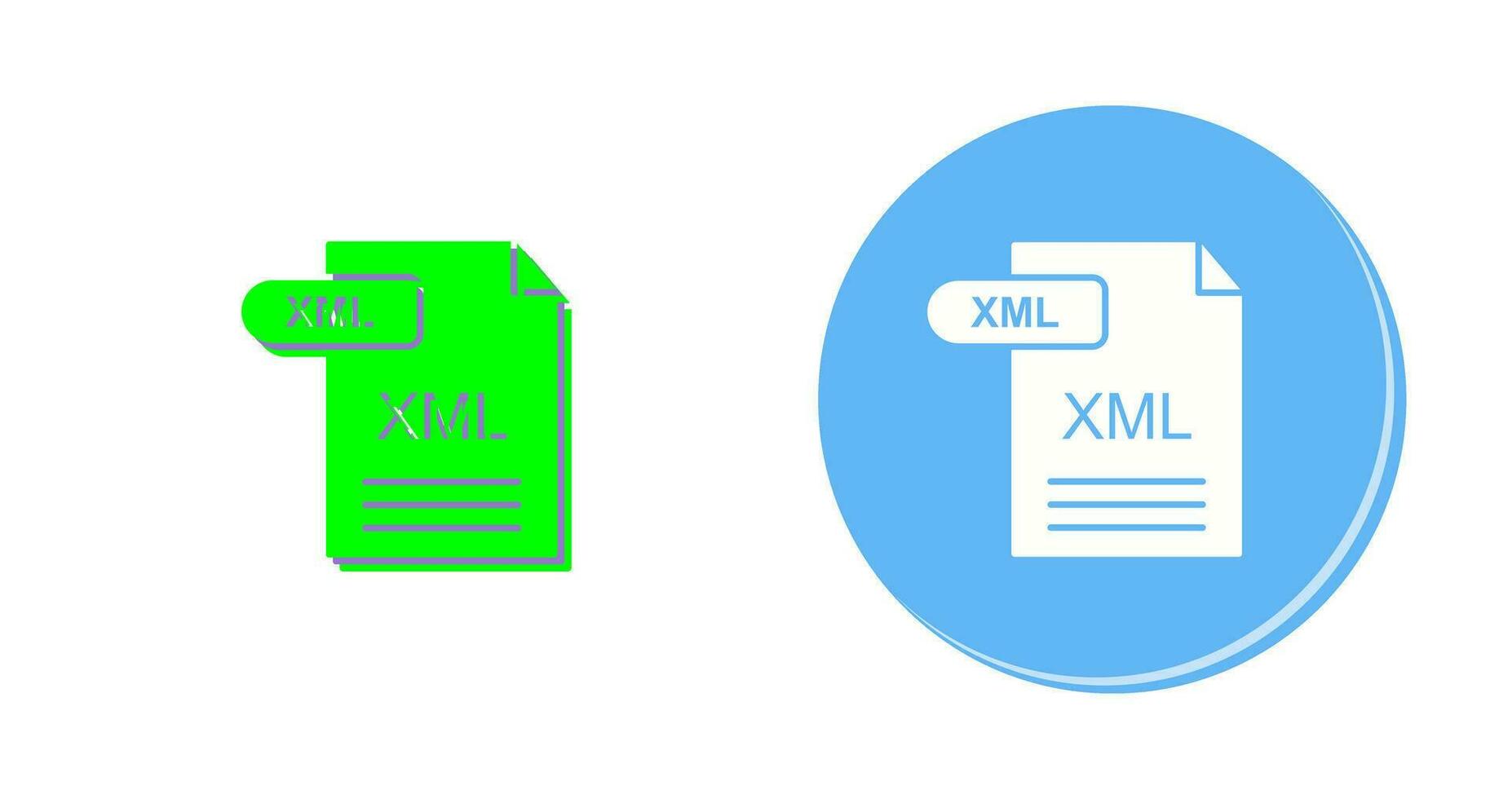 XML Vector Icon