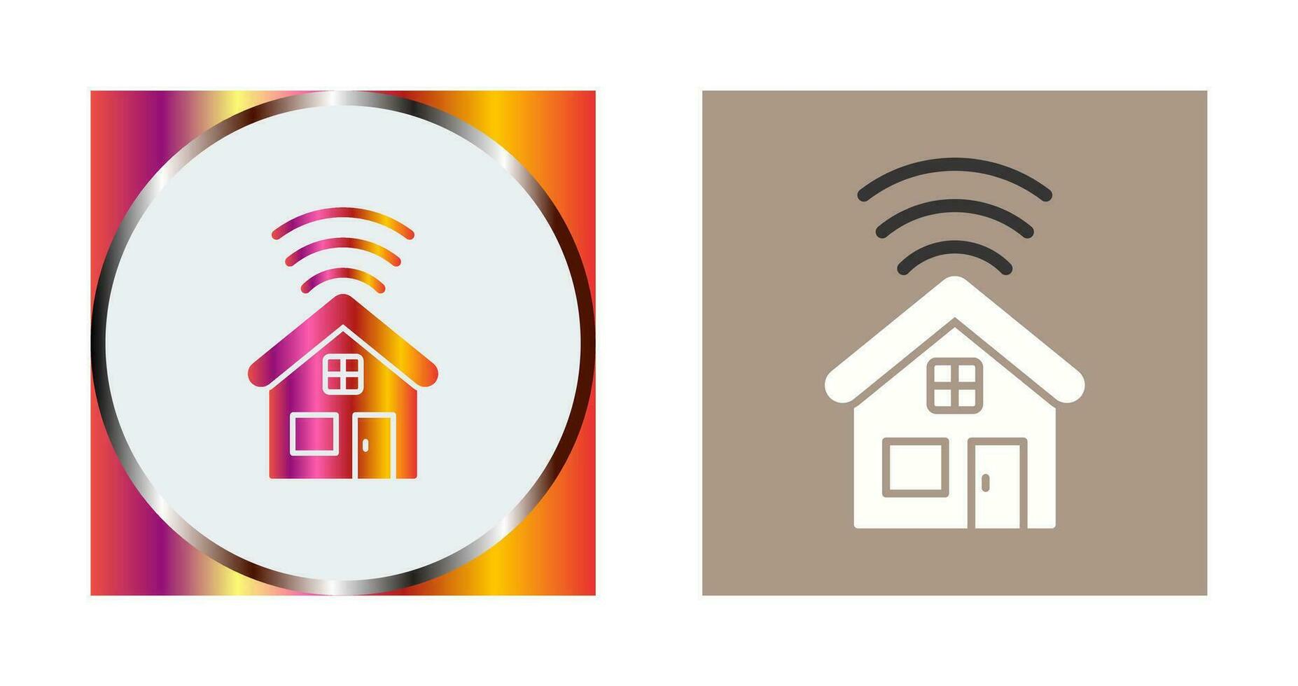 Smart House Vector Icon