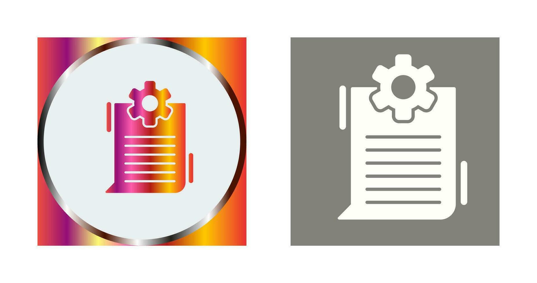 Content Management Vector Icon