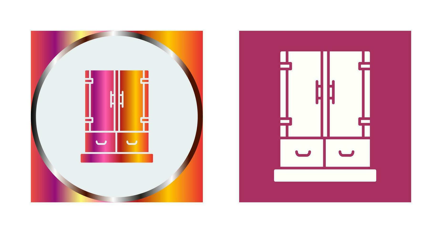 Cabinet Drawer Vector Icon