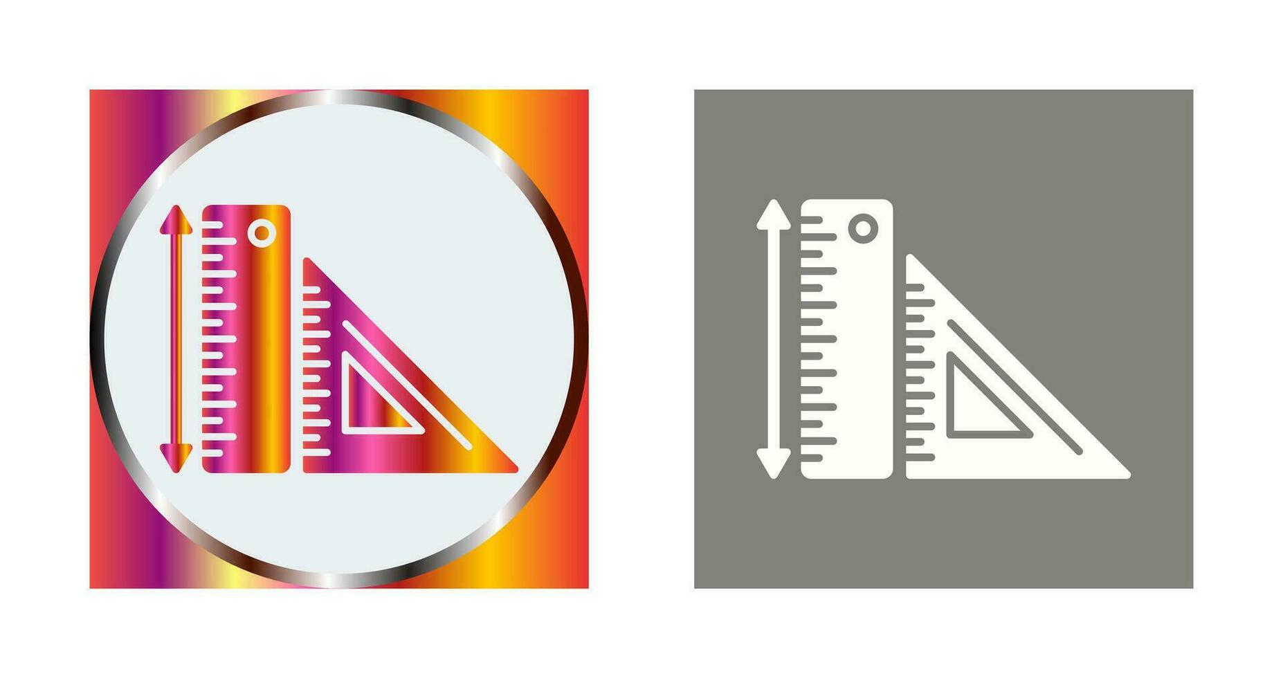 Rulers Vector Icon