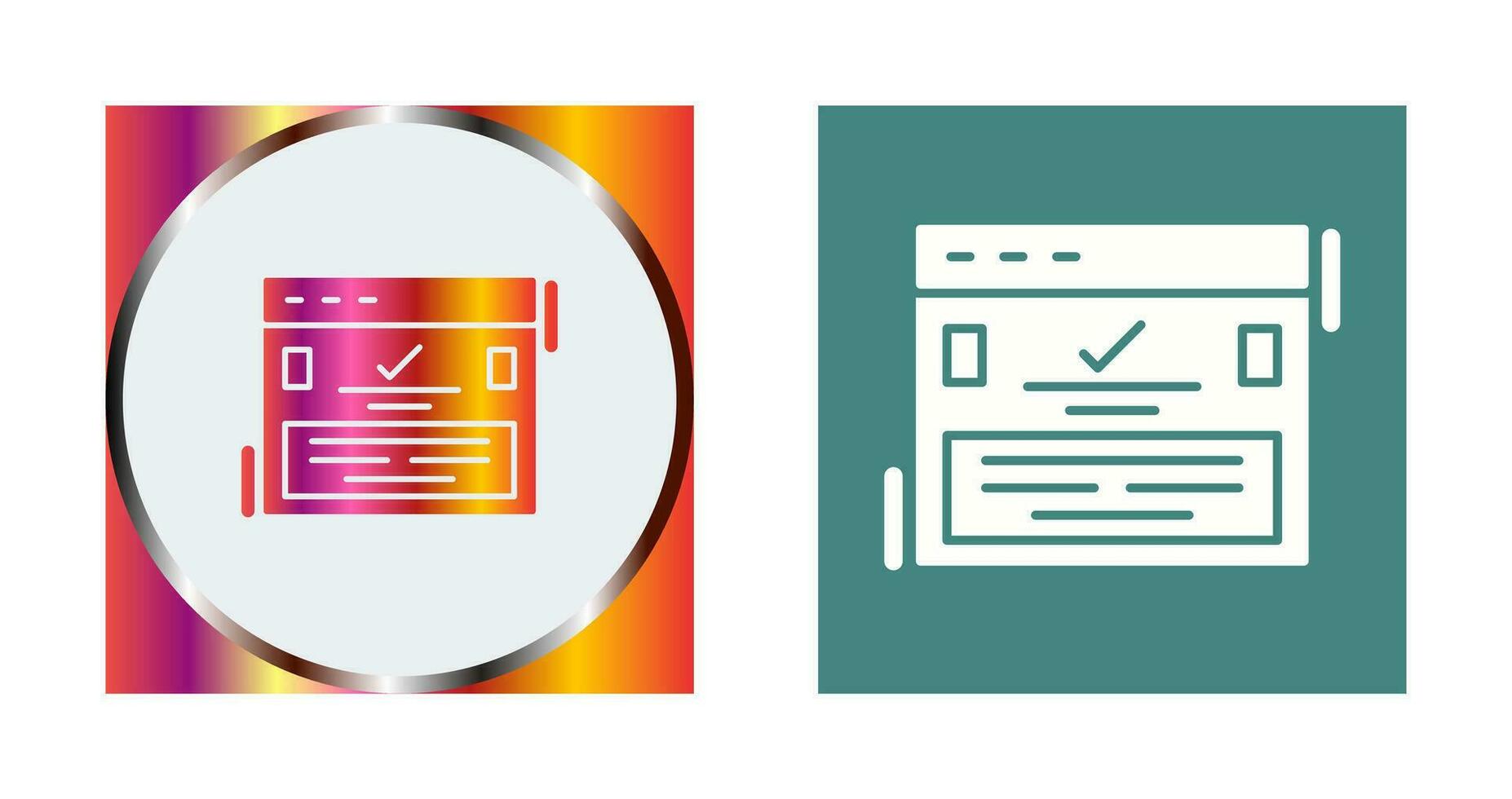 Complete Vector Icon