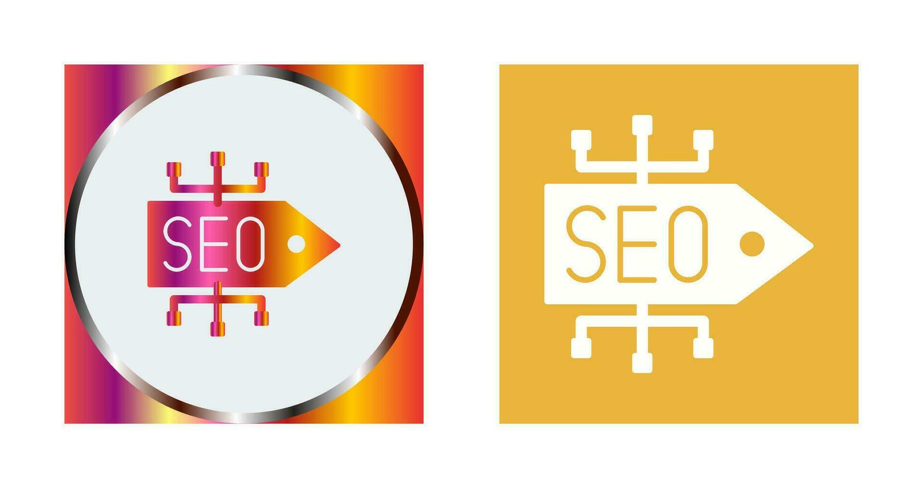SEO Tag Vector Icon
