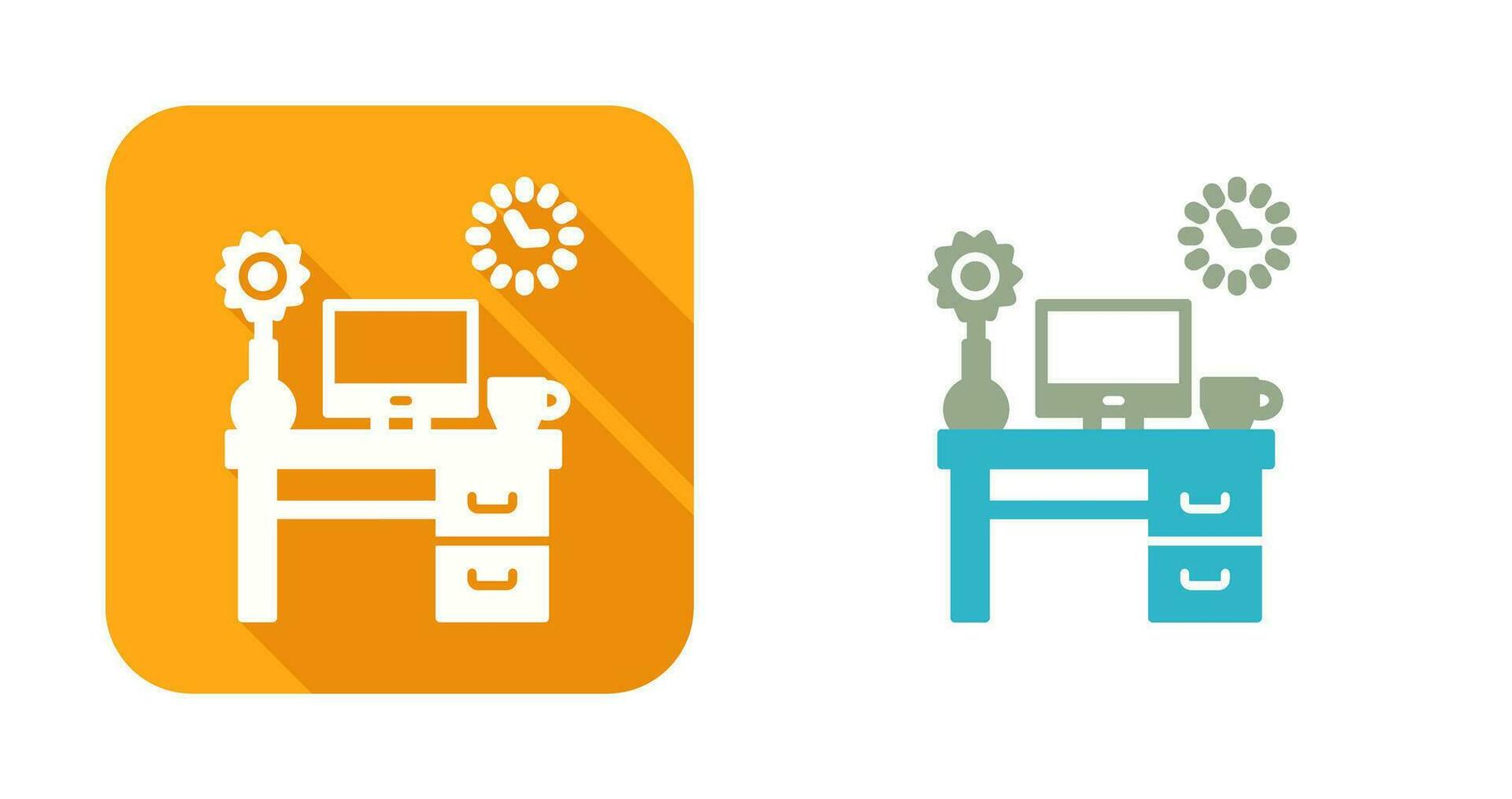 Work Table Vector Icon