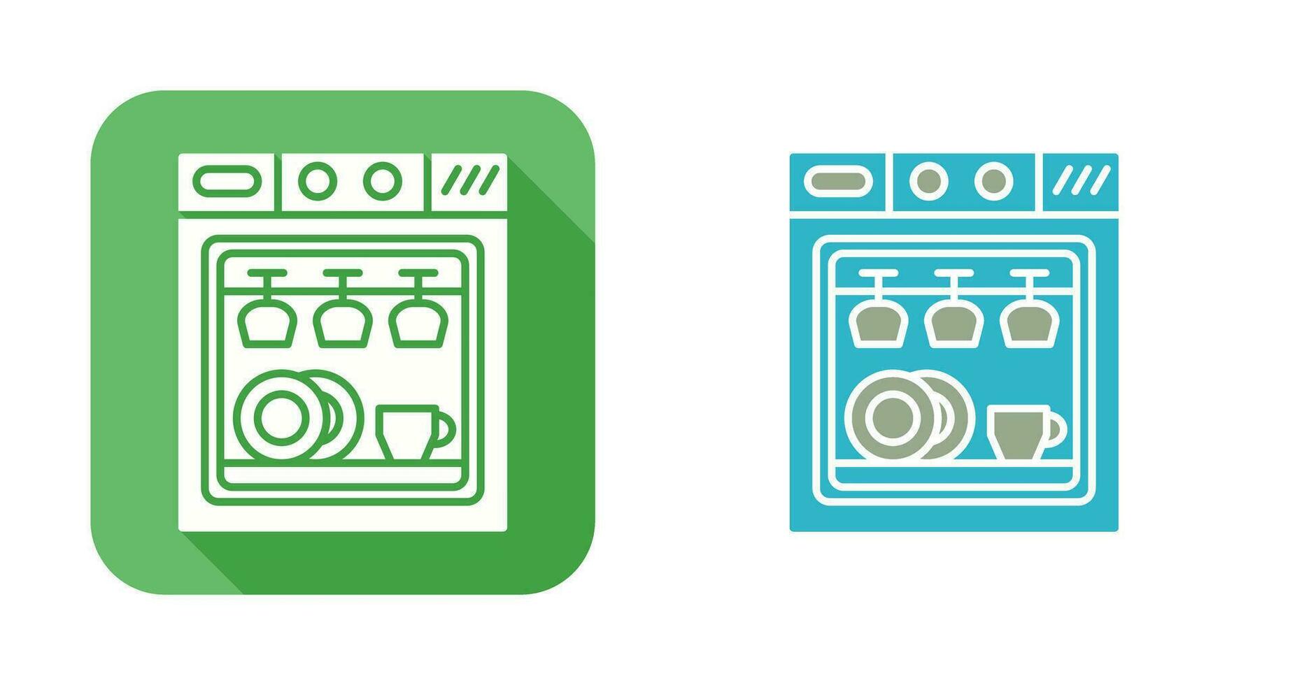 Dishwasher Vector Icon