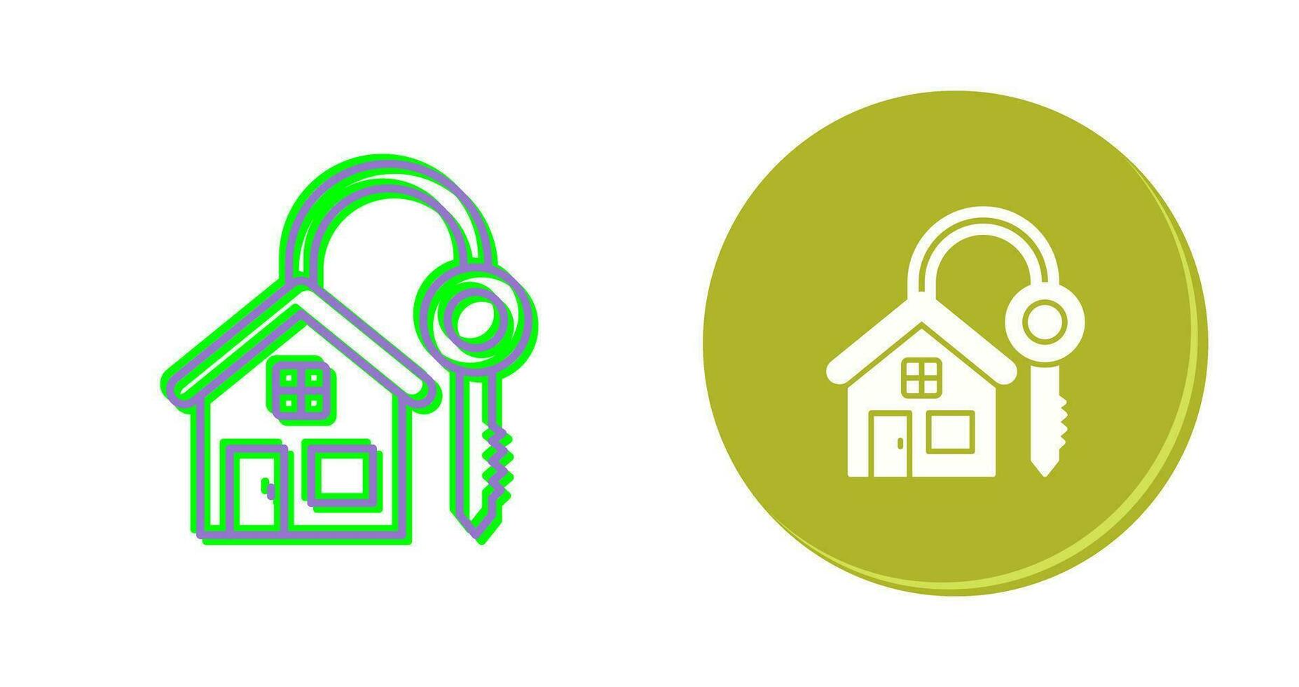 House Key Vector Icon