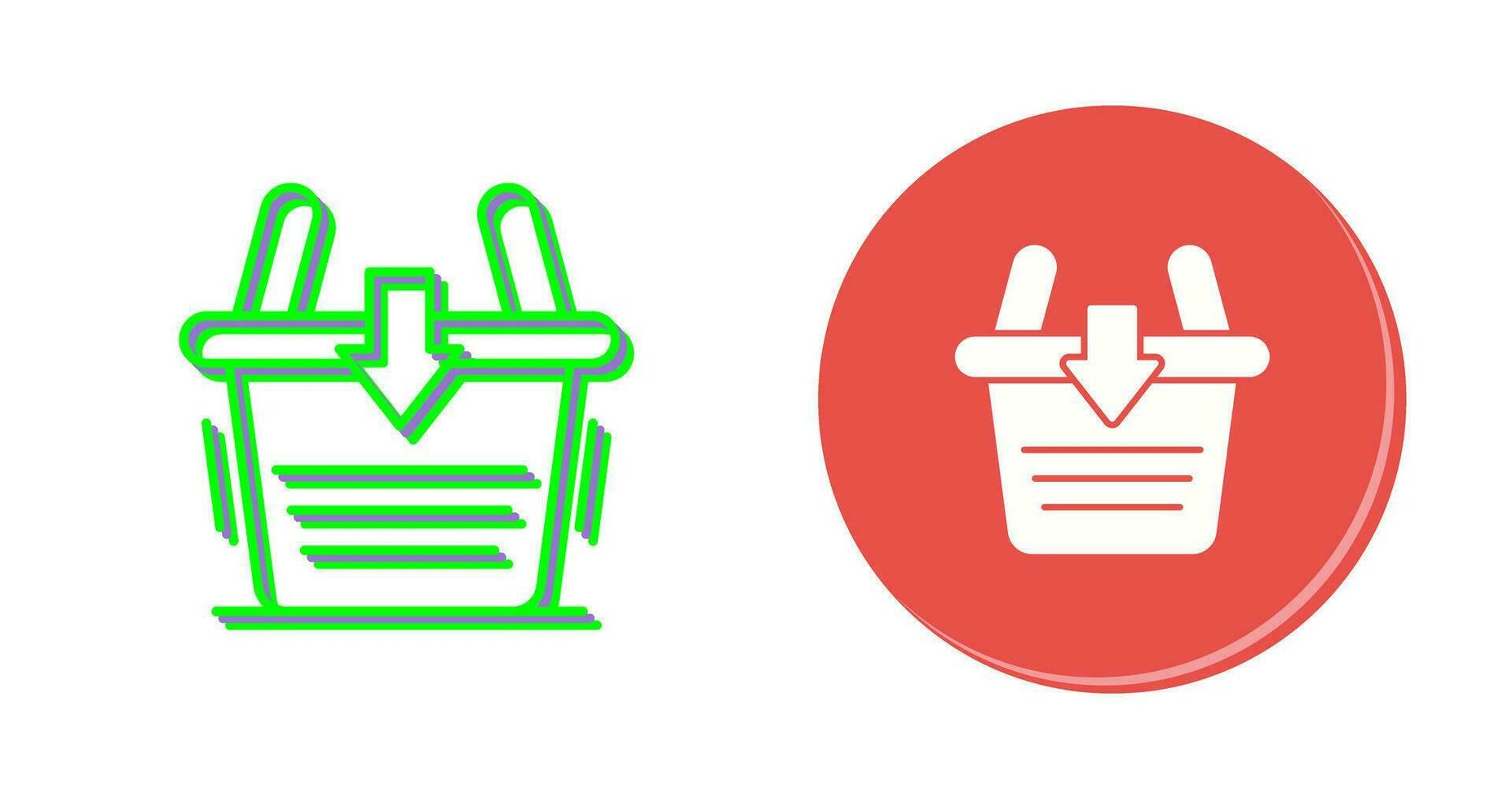 Add To Basket Vector Icon